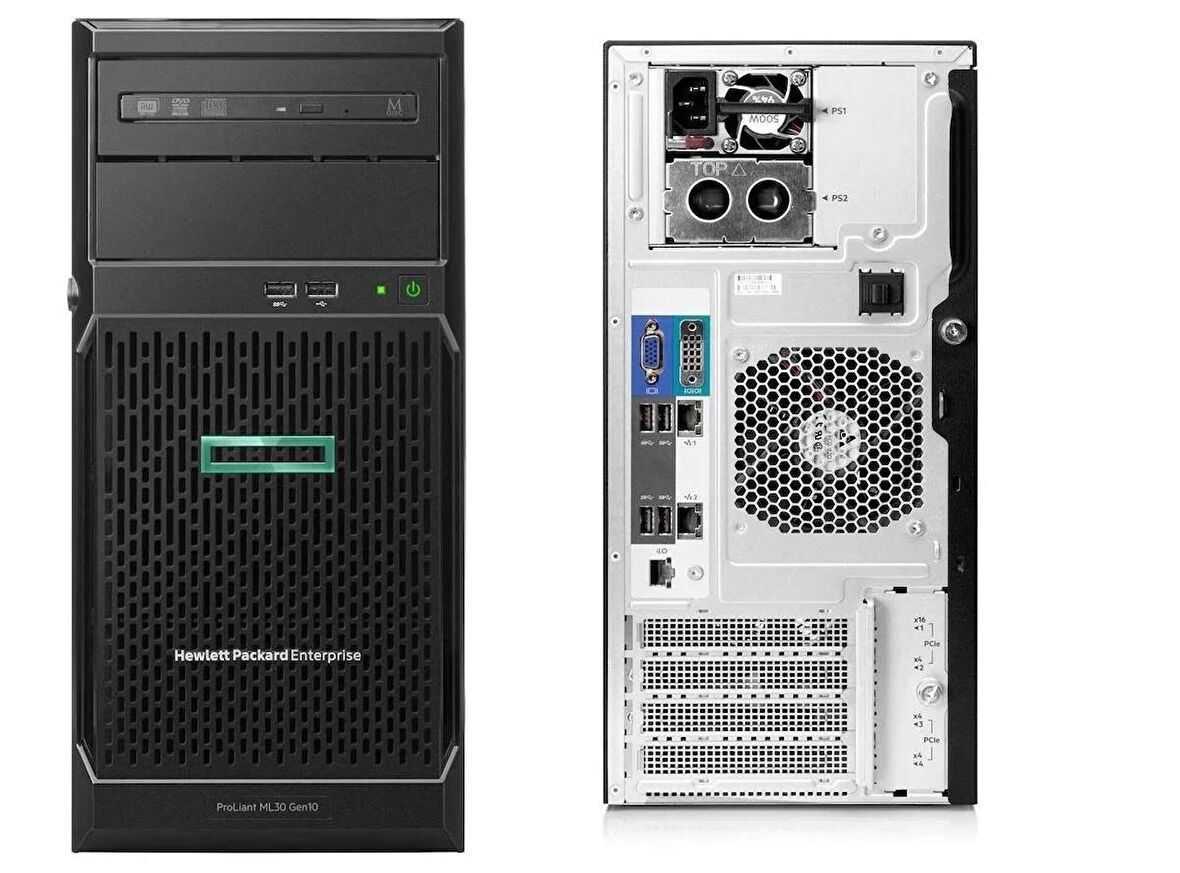 HPE P44718-421 ML30_BND GEN10 PLUS E2314 32GB (2-16) 2-960GB KINGSTON (4-3.5") 350W