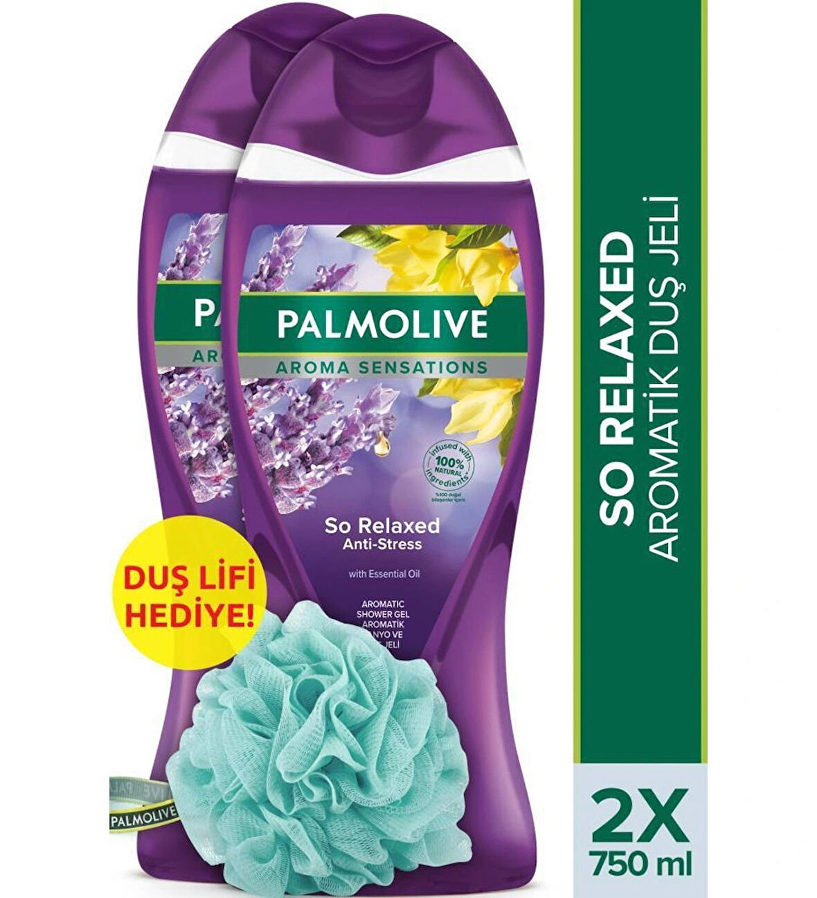 Palmolive Duş Jeli 500 Ml Aroma Sensatıons Feel The Massage So Relaxed Paket 2li