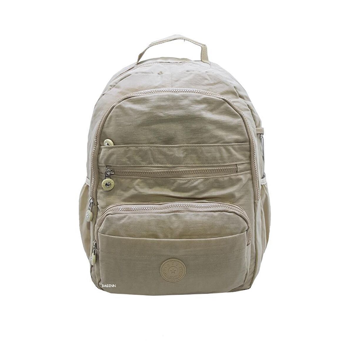 Klinkır Kadın Sırt Çantası Çok Cepli Yağmur Geçirmez Hafif Kumaş Kadın Sırt Çantası Okul Çantası