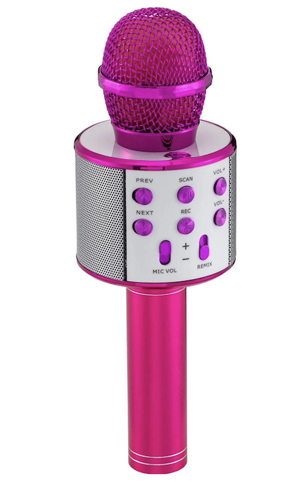 WS-858 KARAOKE MİKROFON (PEMBE)