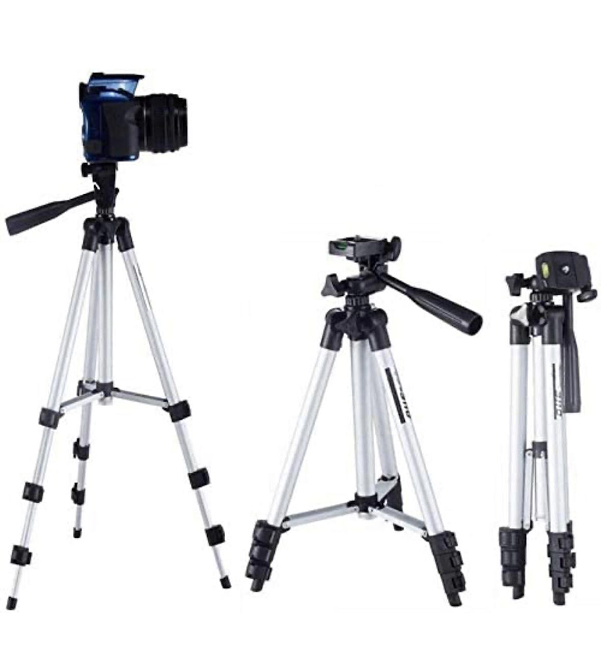 3110 Telefon ve Kamera Tutucu Tripod (GRİ)