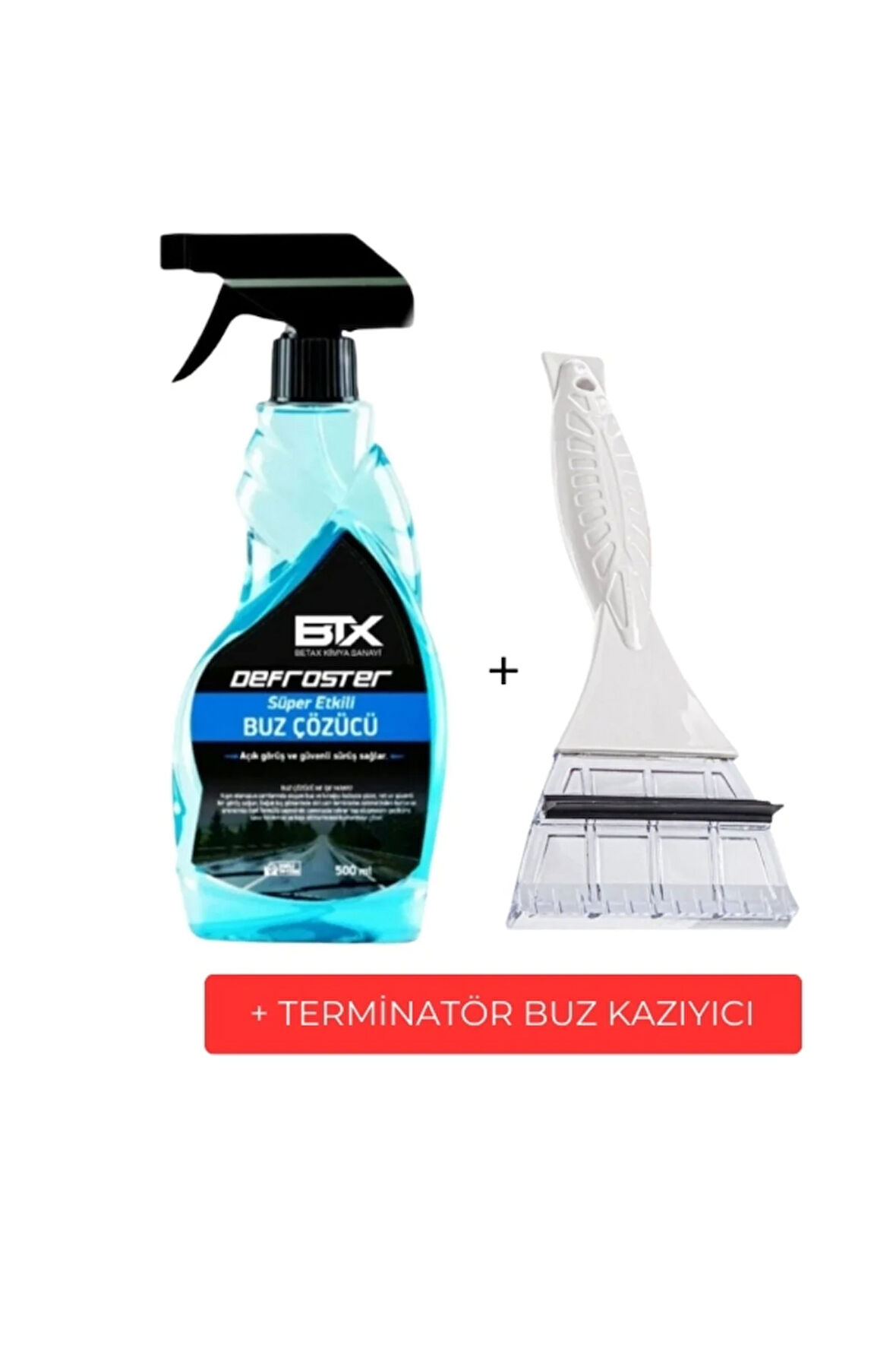 Buz Çözücü ve terminatör buz kazıyıcı