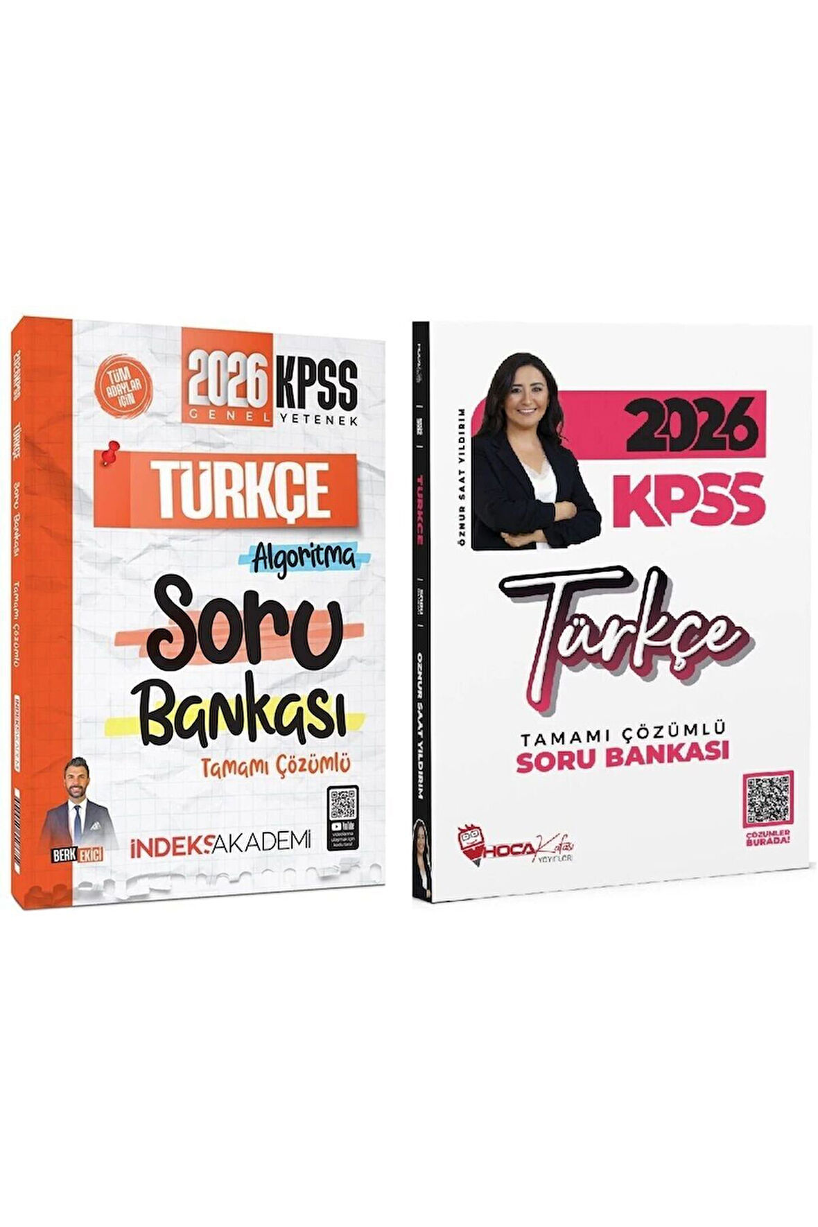 Hoca Kafası + İndeks 2026 KPSS Türkçe Soru Bankası 2 li Set - Öznur Saat Yıldırım Hoca Kafası + İnde