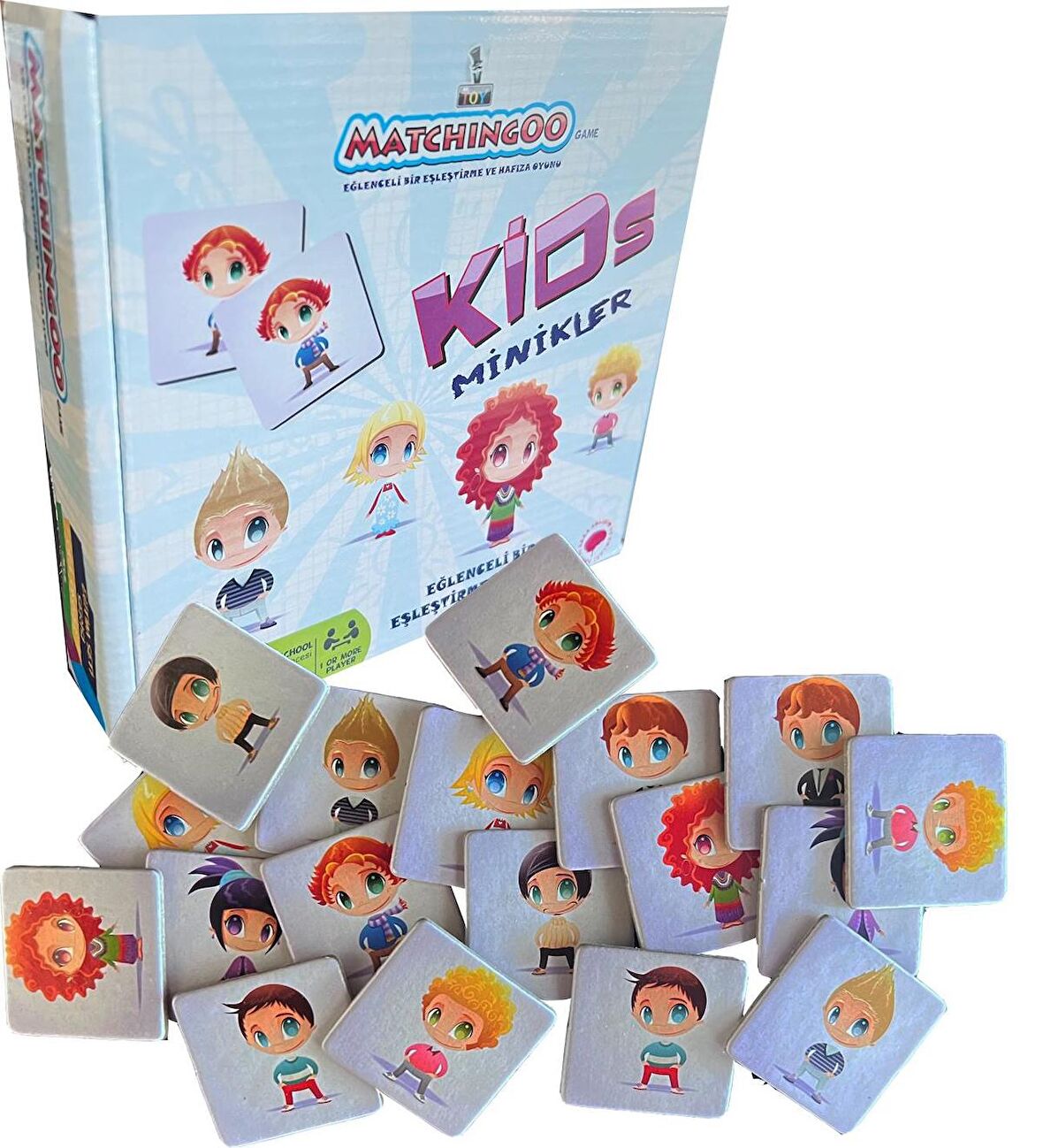 Matchingoo Eşleştirme Ve Hafıza Kartları : Kids -  Minikler