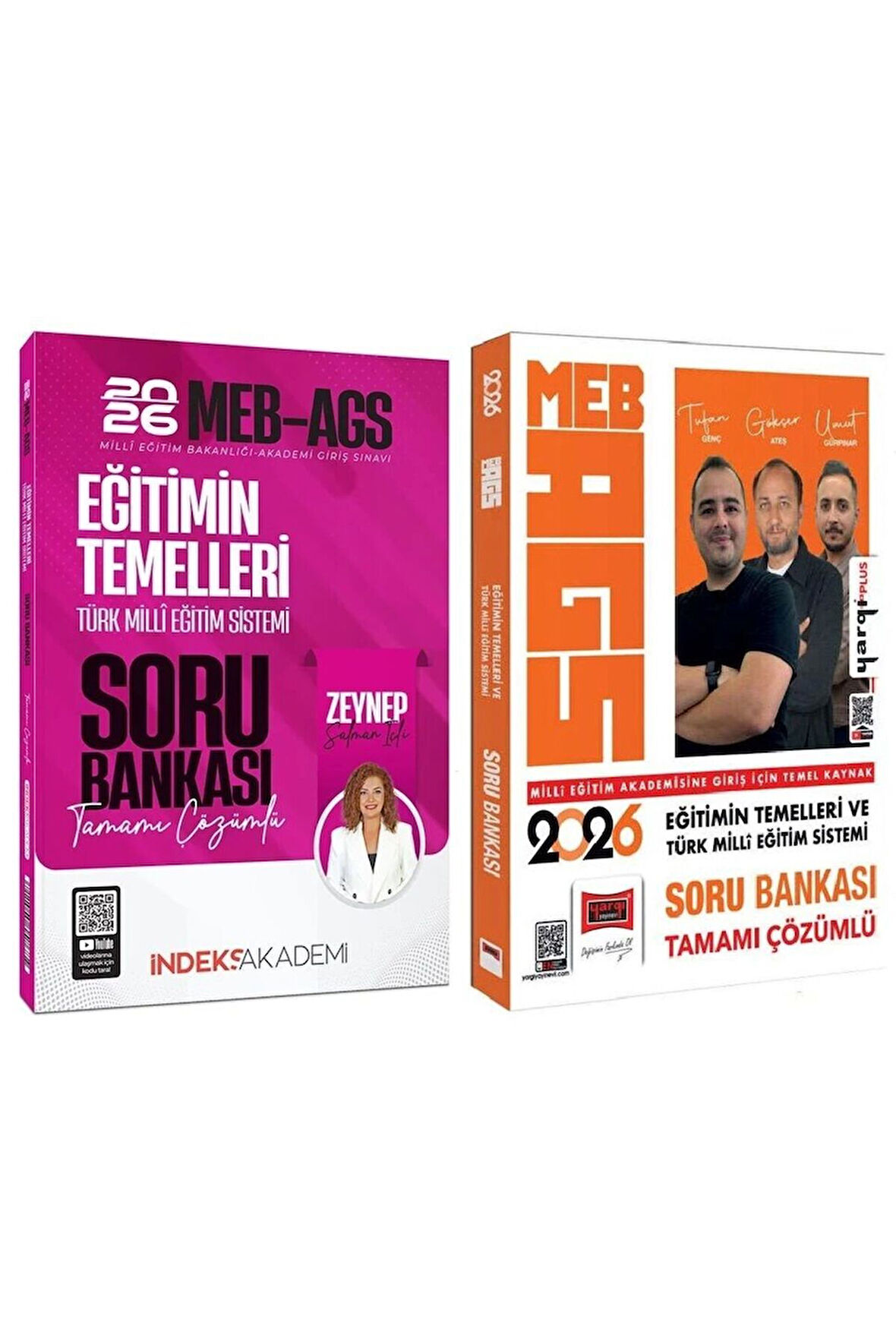 Yargı + İndeks 2026 MEB-AGS Eğitimin Temelleri ve Türk Milli Eğitim Sistemi Soru Bankası 2 li Set -