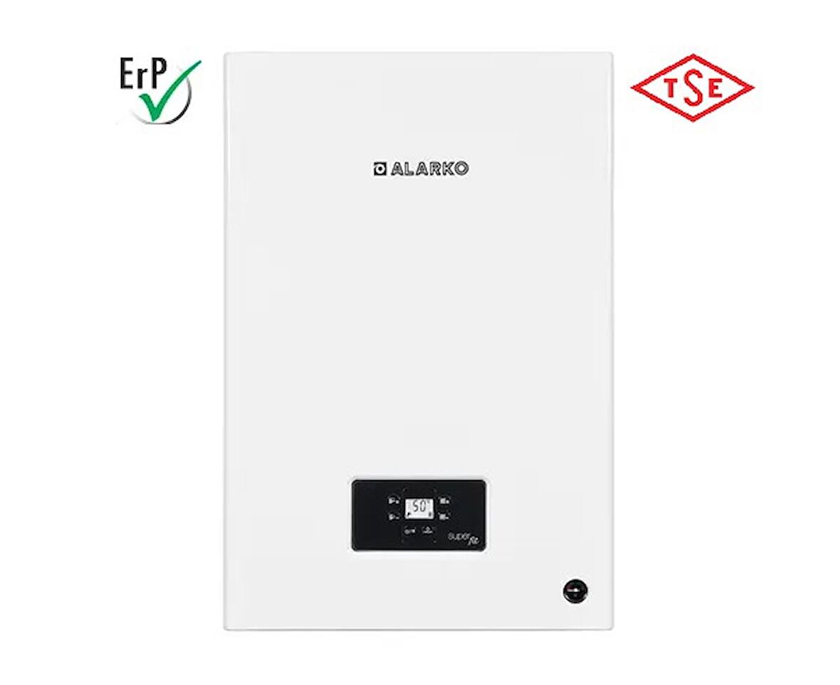 Alarko Super Fit SUF 28 Premiks Tam Yoğuşmalı Kombi 28 kW (24000 kcal) TSE Belgeli (Baca Dahil)