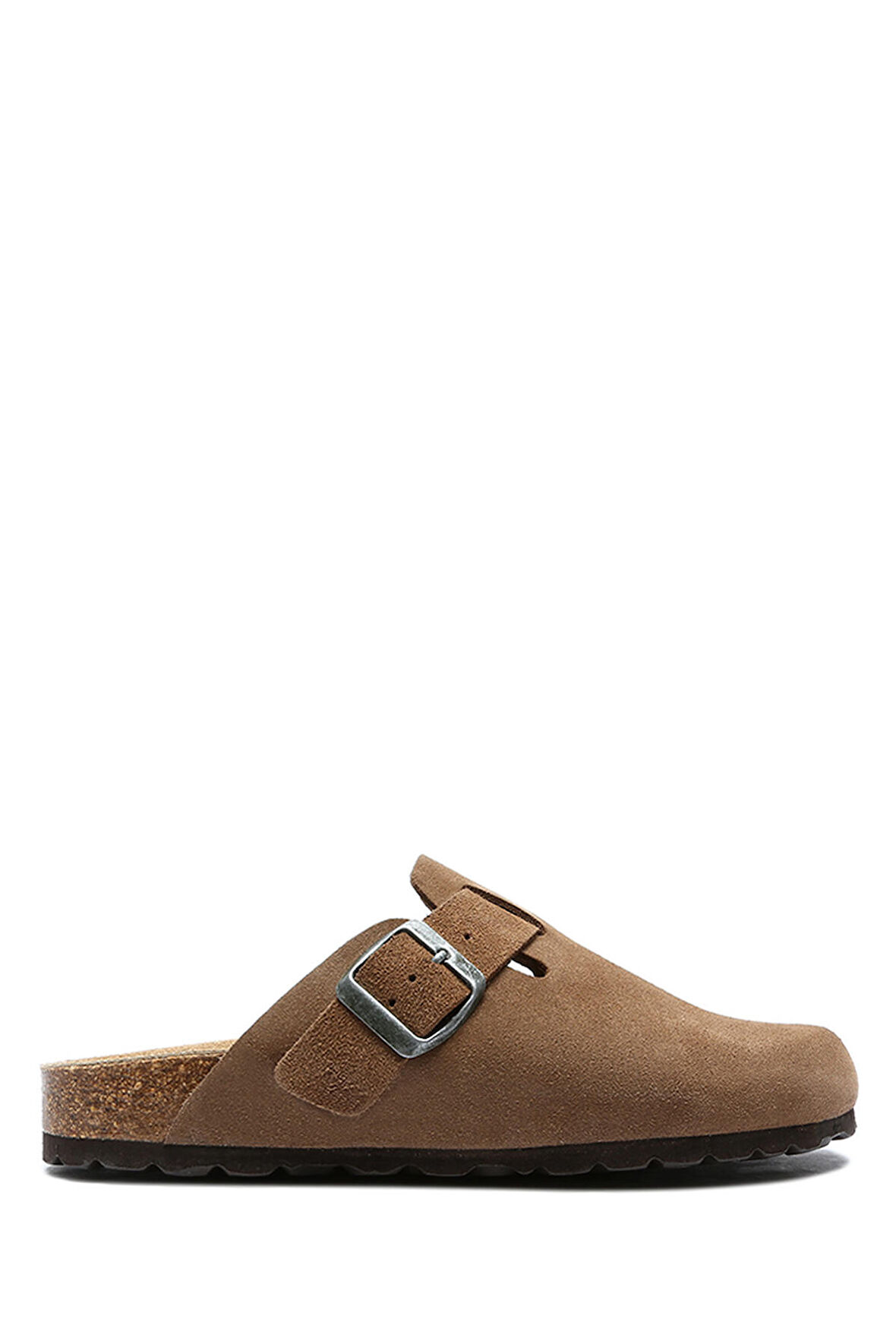 K13789SK Kifidis Soft Step Kadın Süet Deri Sabo Mantar Terlik 36-41