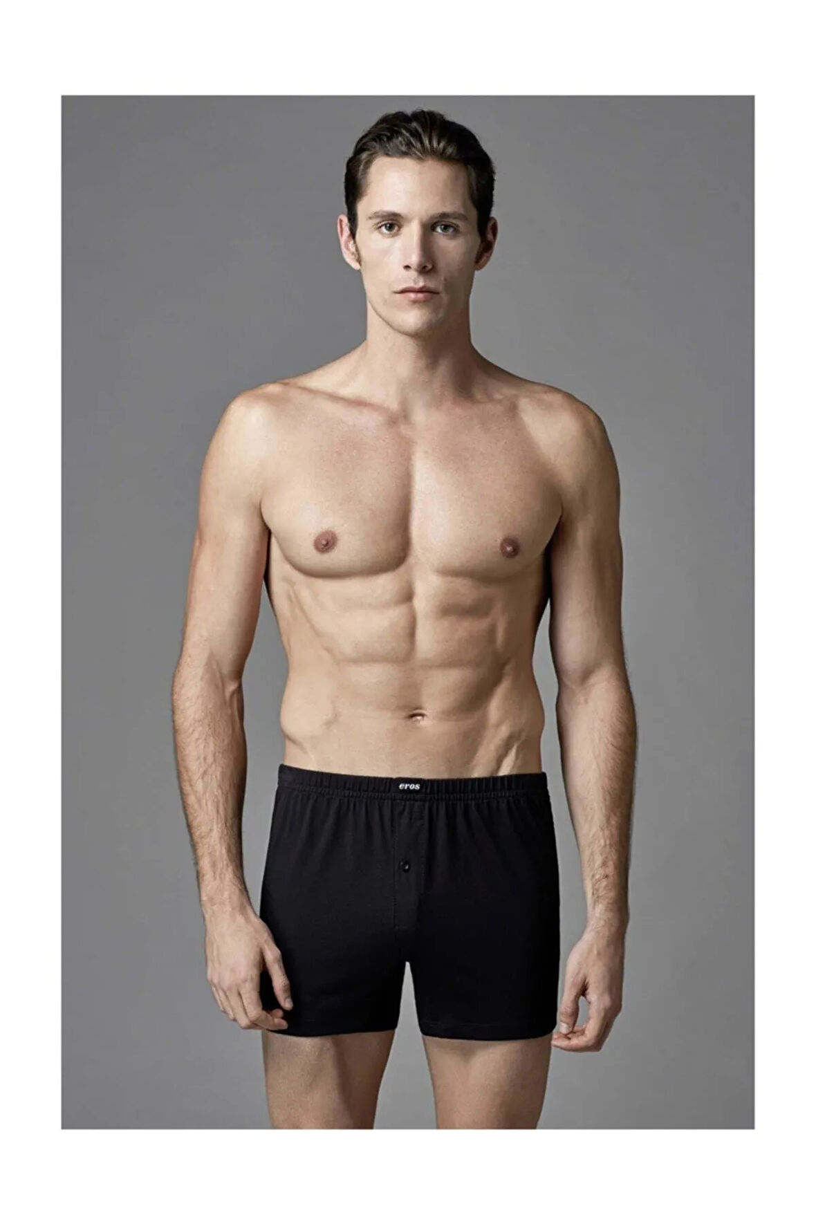 Erkek Penye Boxer 4 Lü S-m-l-xl-2xl-3xl % 100 Pamuk 2 Siyah 2 Lacivert