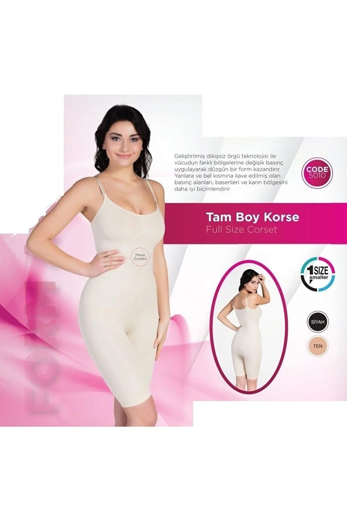 5010 Ip Askı Boydan Korse