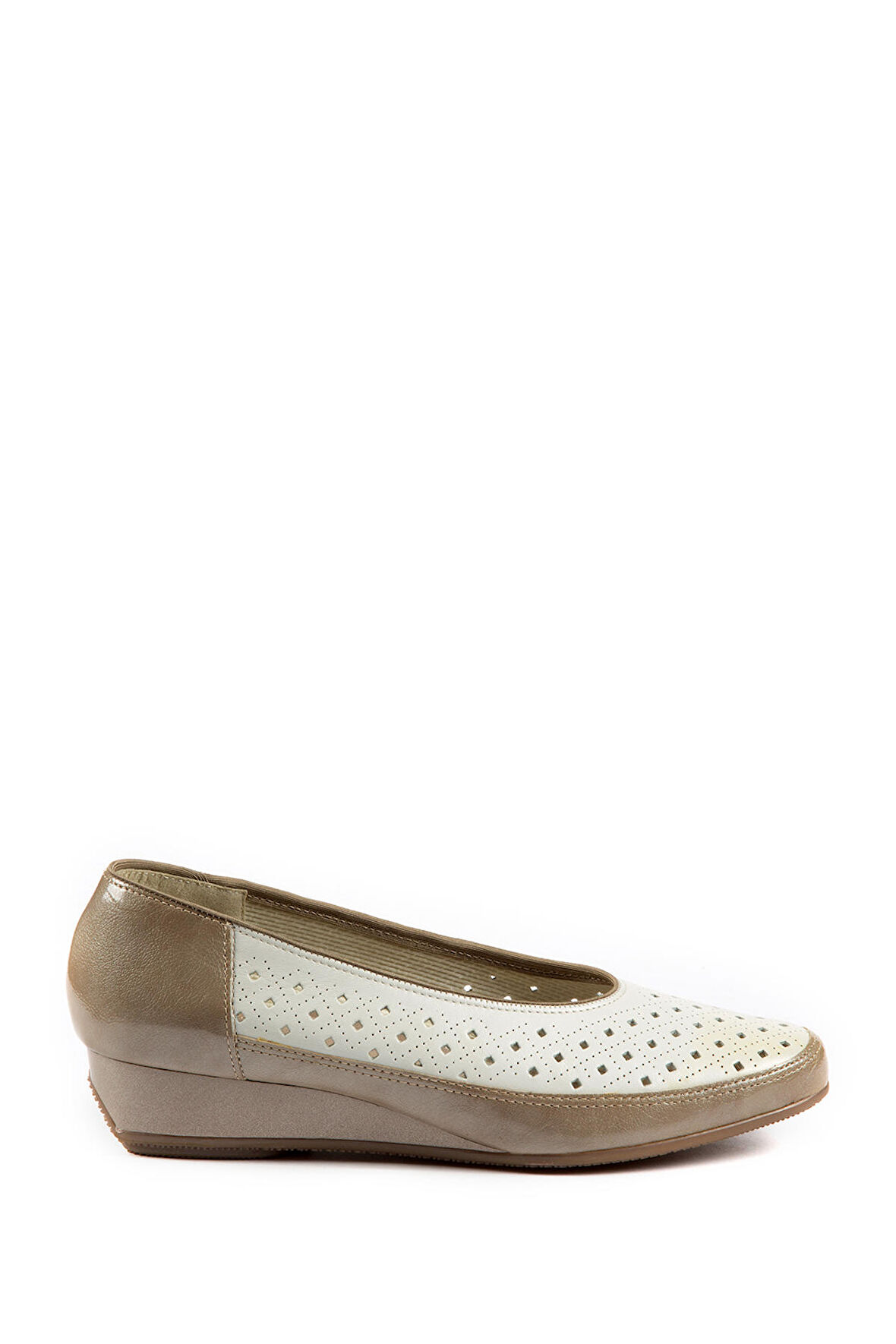 35037 Ara Shoes Kadın Dolgu Topuk Deri Ayakkabı 3-8,5