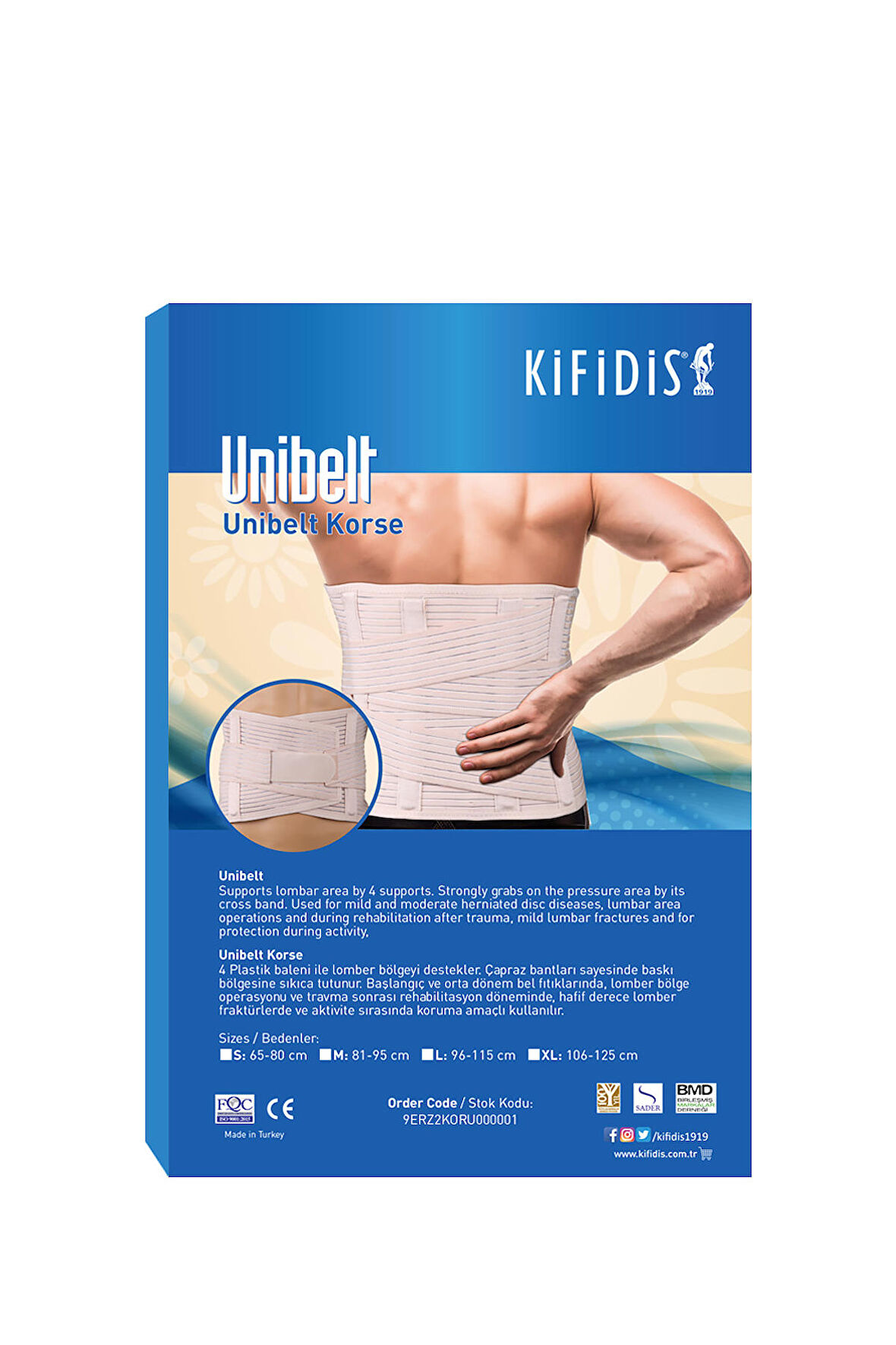 Kifidis Hafif Unibelt Korse