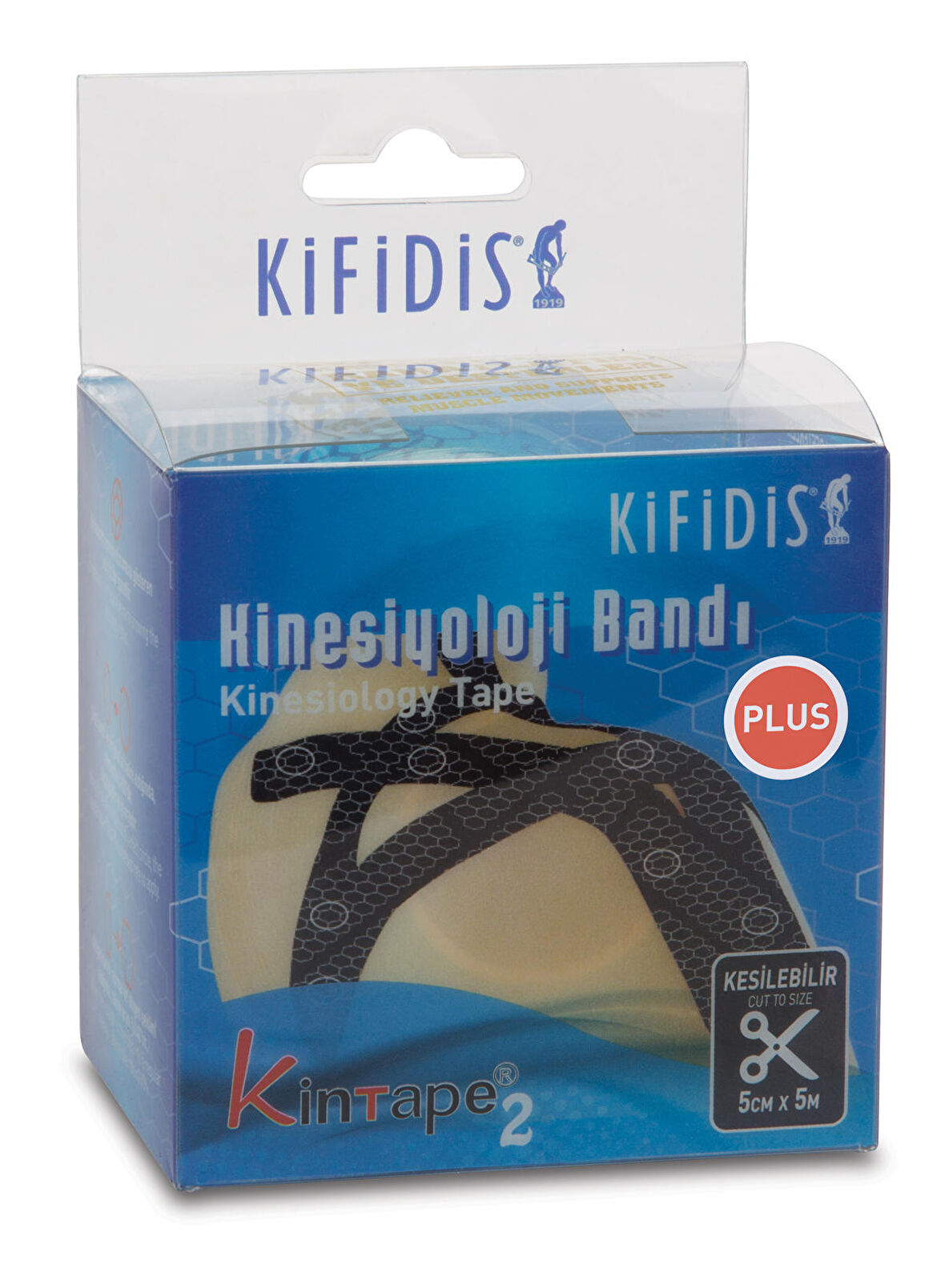 Kifidis Kintape-2 Plus Kinesio Ağrı Bandı 5cmx5m