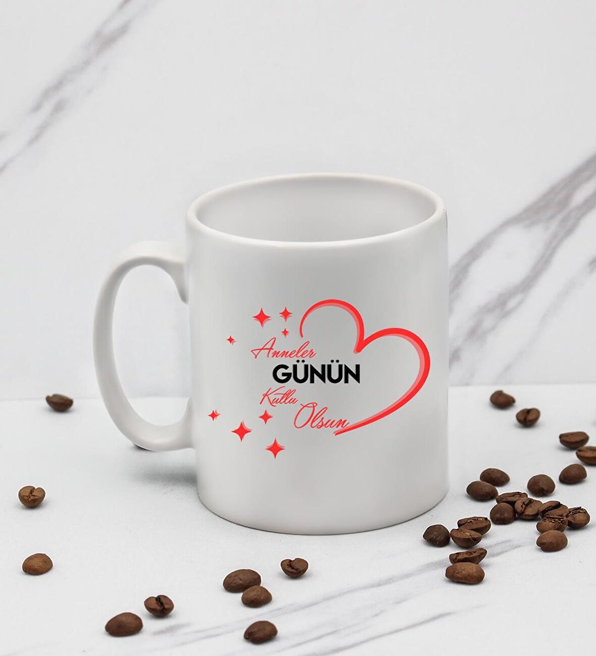 Anneler Gününe Özel Tasarım Kupa Anneye Hediye Kupa Bardak Mug T4