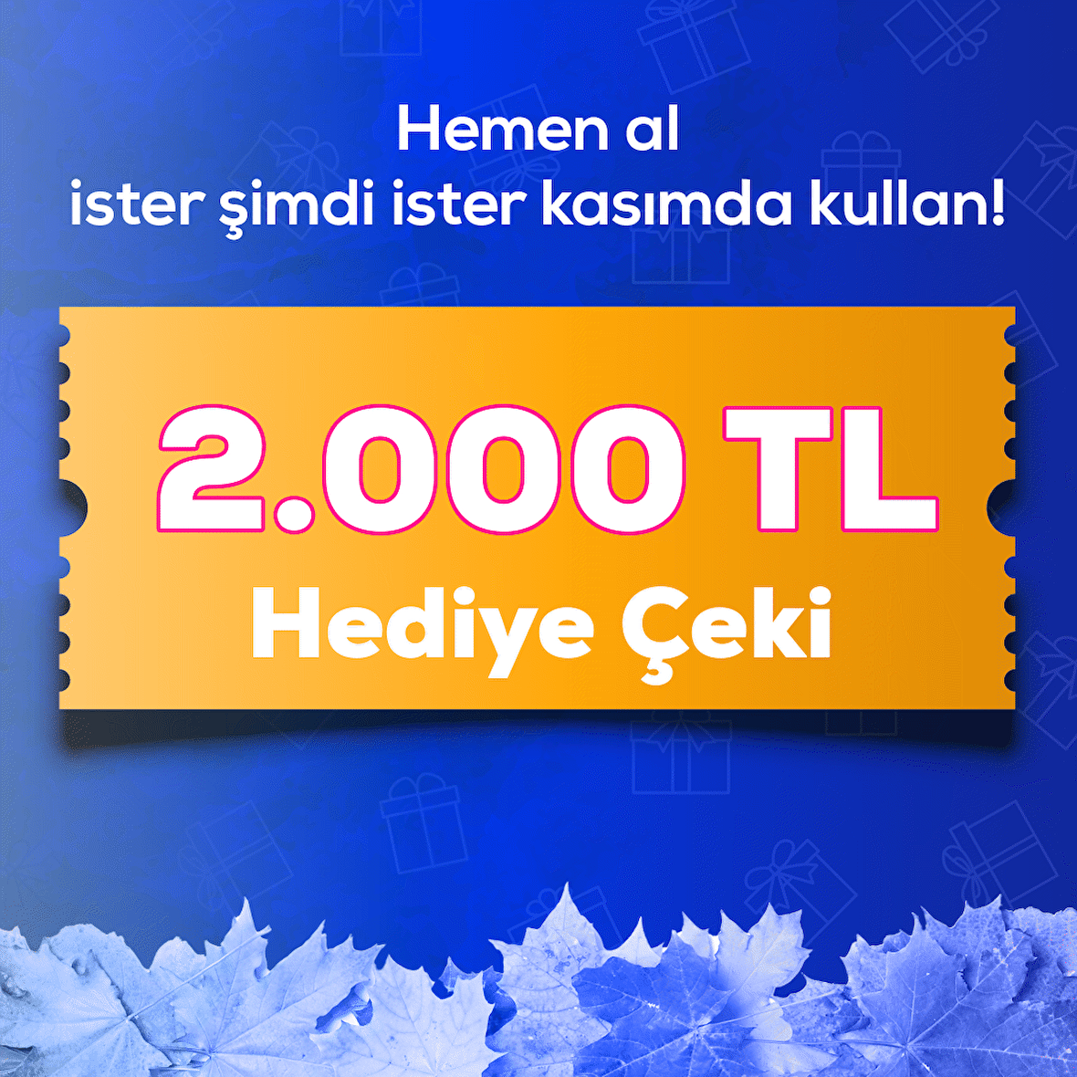 2000 TL Hediye Çeki