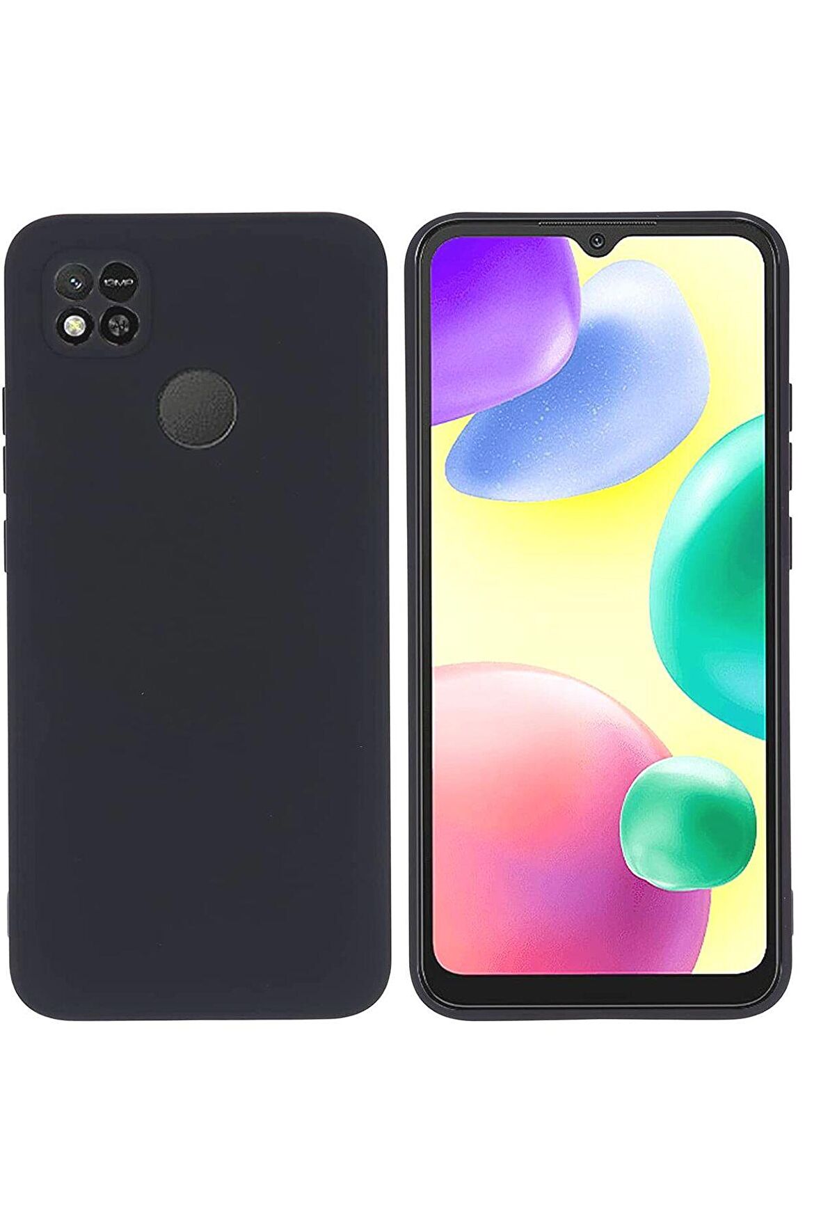 Xiaomi Redmi 9C Uyumlu içi Kadife Lansman Silikon Kılıf Full Koruma Sağlayan Kılıf