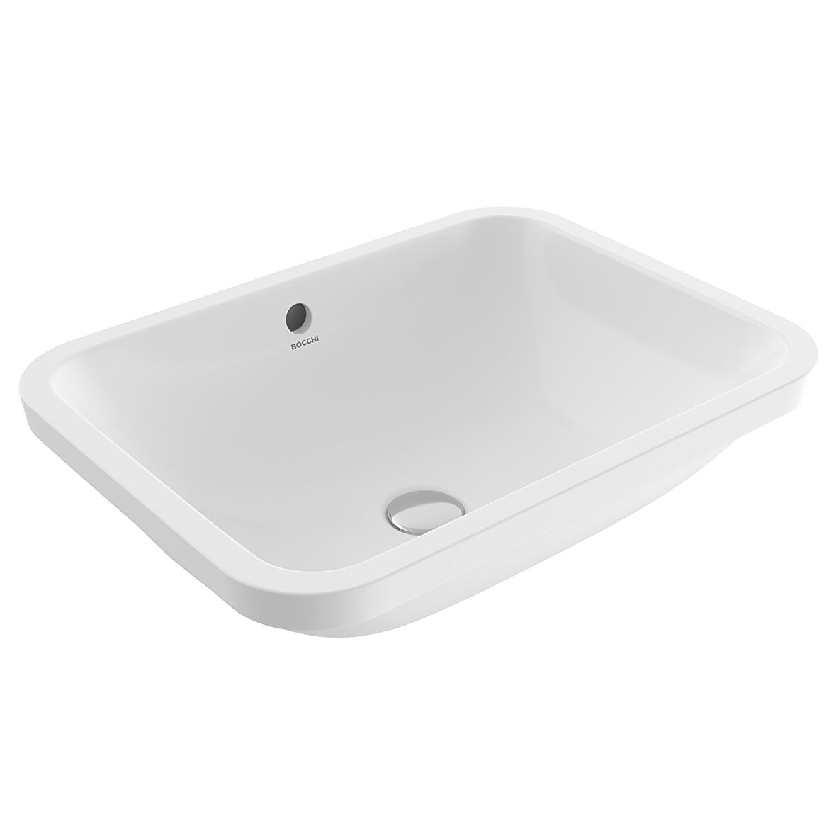 Bocchi Scala Tezgah Altı Lavabo 55 Cm Parlak Beyaz 1006-001-0125