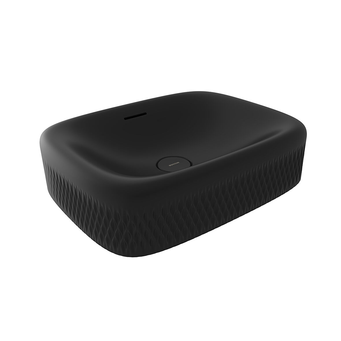 Bocchi New Age Tezgah Üstü Lavabo 55 cm Mat Siyah 1411-004-0125