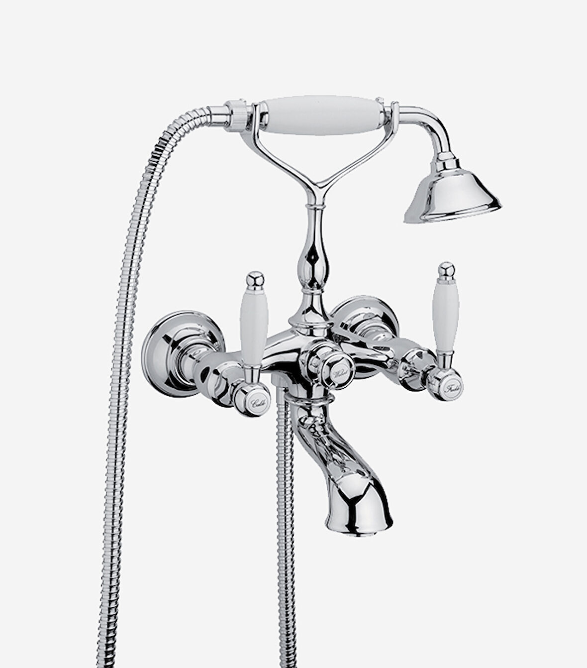 İtalyan Webert -Dorian Banyo Bataryasi-spi̇ral Hortum-el Duşu Seti̇ Ve Askisi Dahi̇l Krom