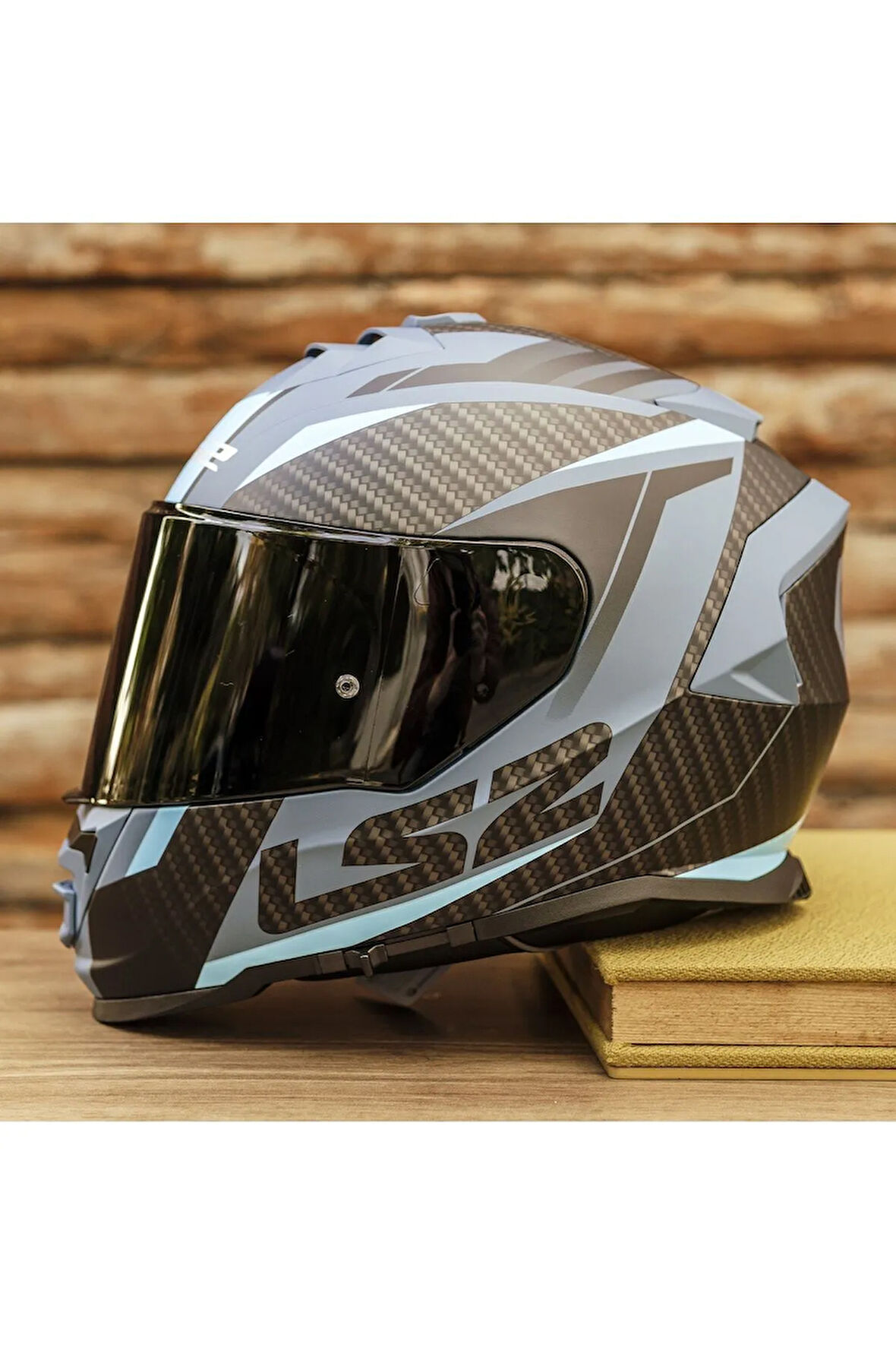 Storm 2 Racer Mat Mavi Kask