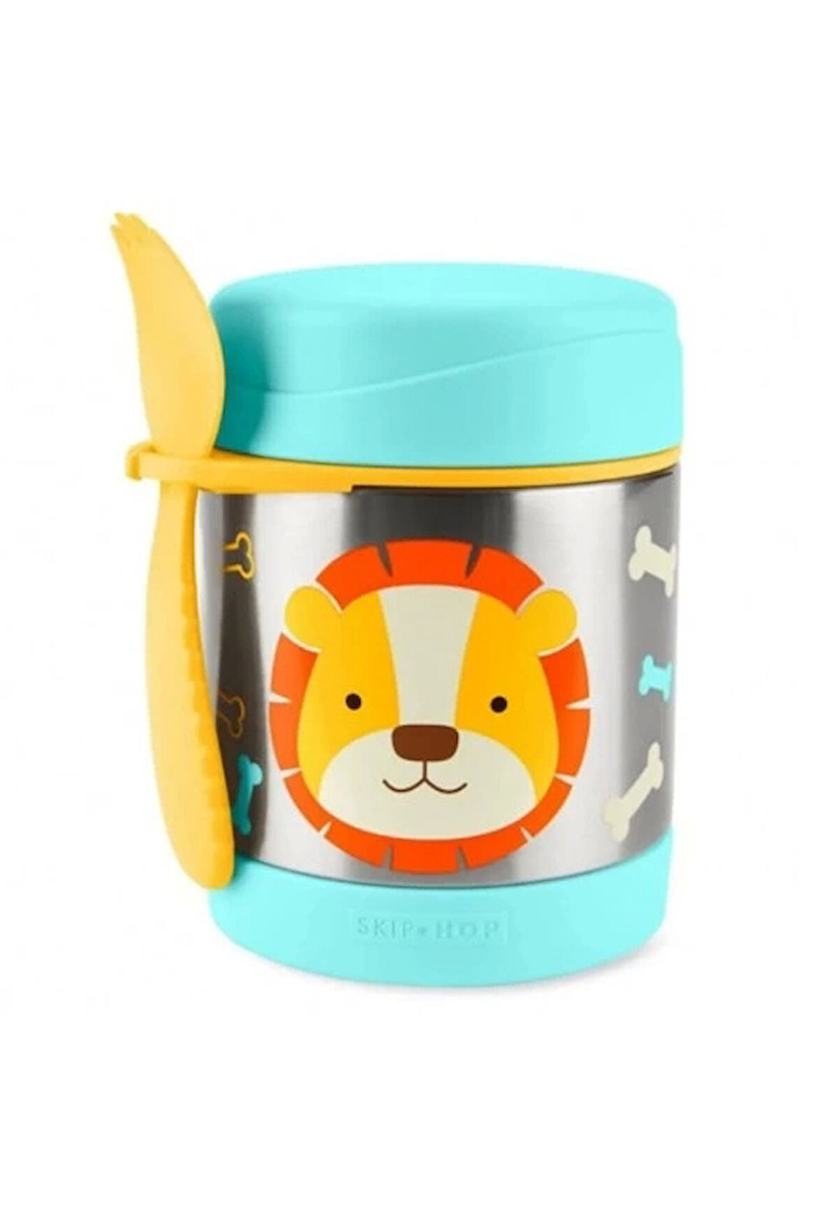Skip Hop Zoo Paslanmaz Çelik Termos 325 Ml Aslan