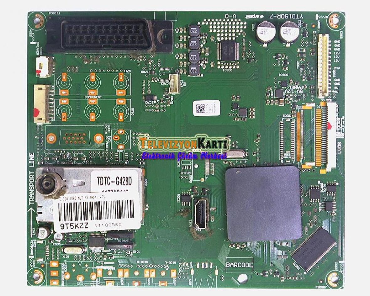 9T5KZZ YTD190R-7 BEKO B32-LCJ-0B Anakart