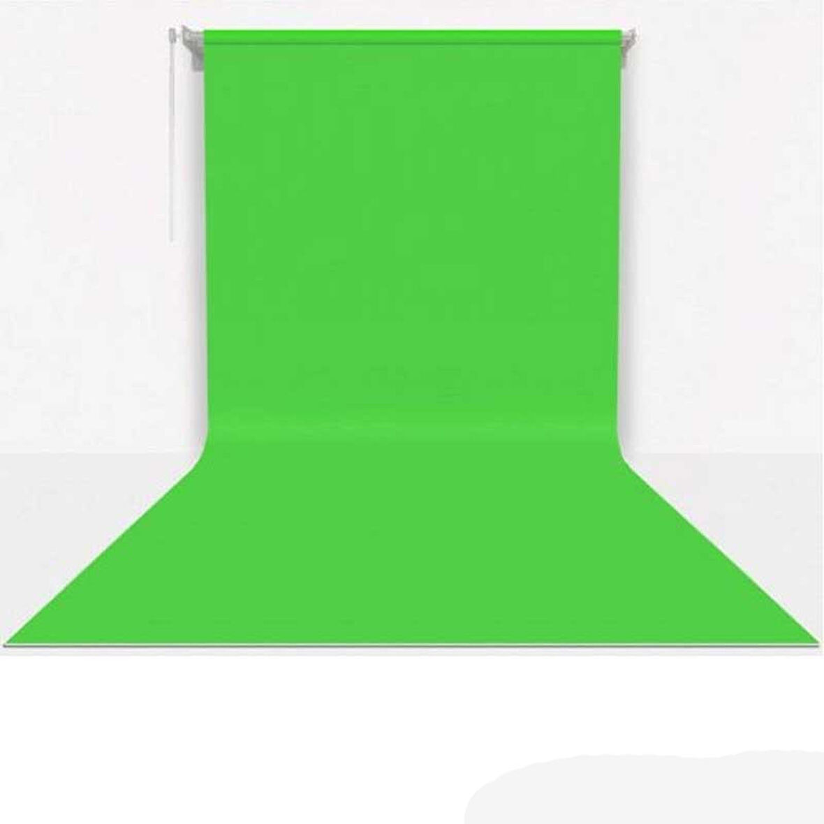 Gdx Sabit (Tavan & Duvar) Kağıt Sonsuz Stüdyo Fon Perde (Green/Yeşil) 2.70x11 Metre