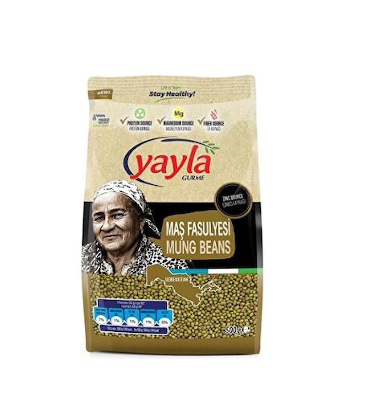 Yayla Maş Fasulyesi 500 gr