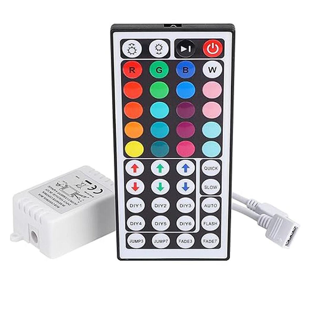 44 Tuşlu 12V 5050 RGB LED Şerit için Kumanda