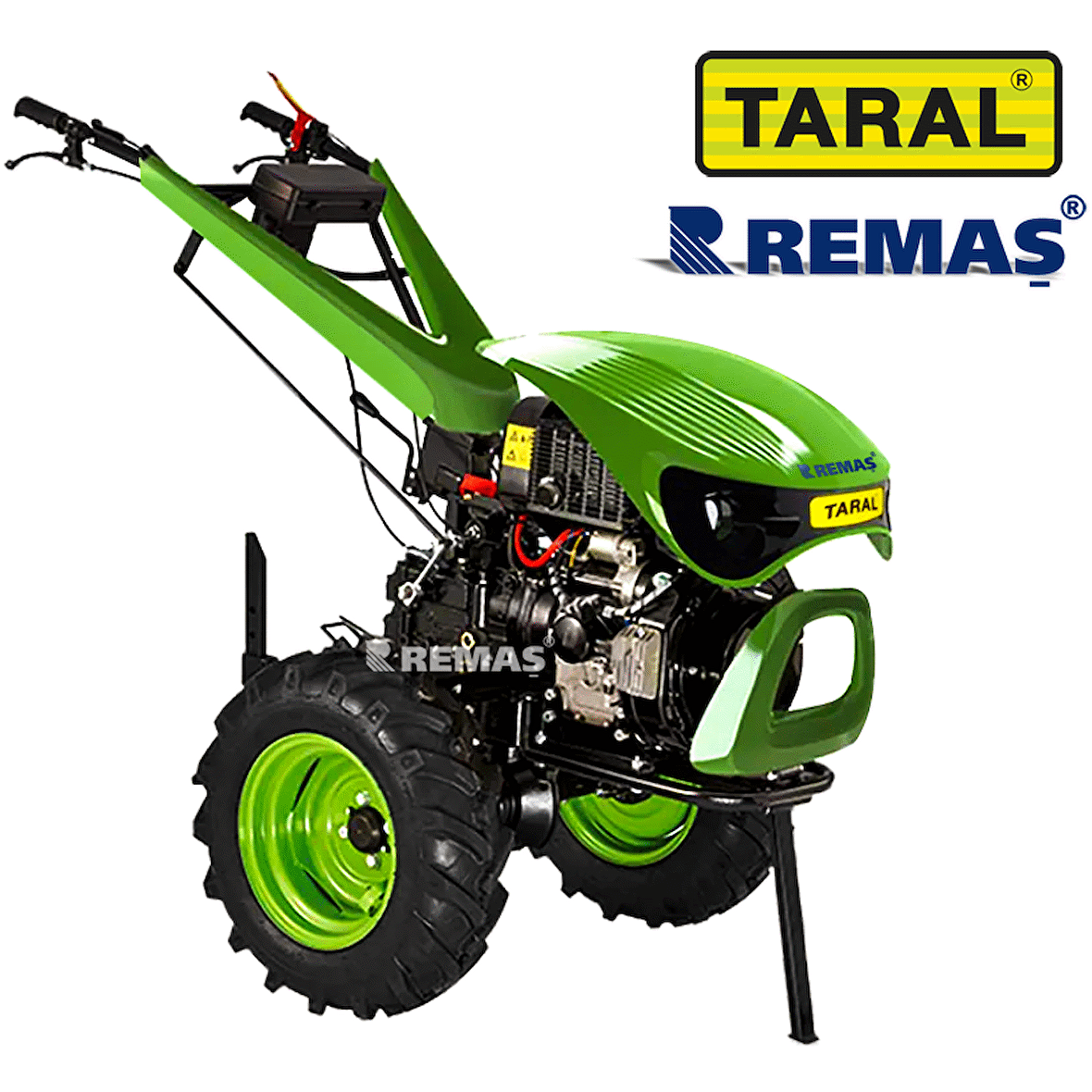 TARAL 51 M 3+1 Şanzımanlı Antor 12 HP Marşlı Farlı Kaputlu Dizel Çapa Makinası