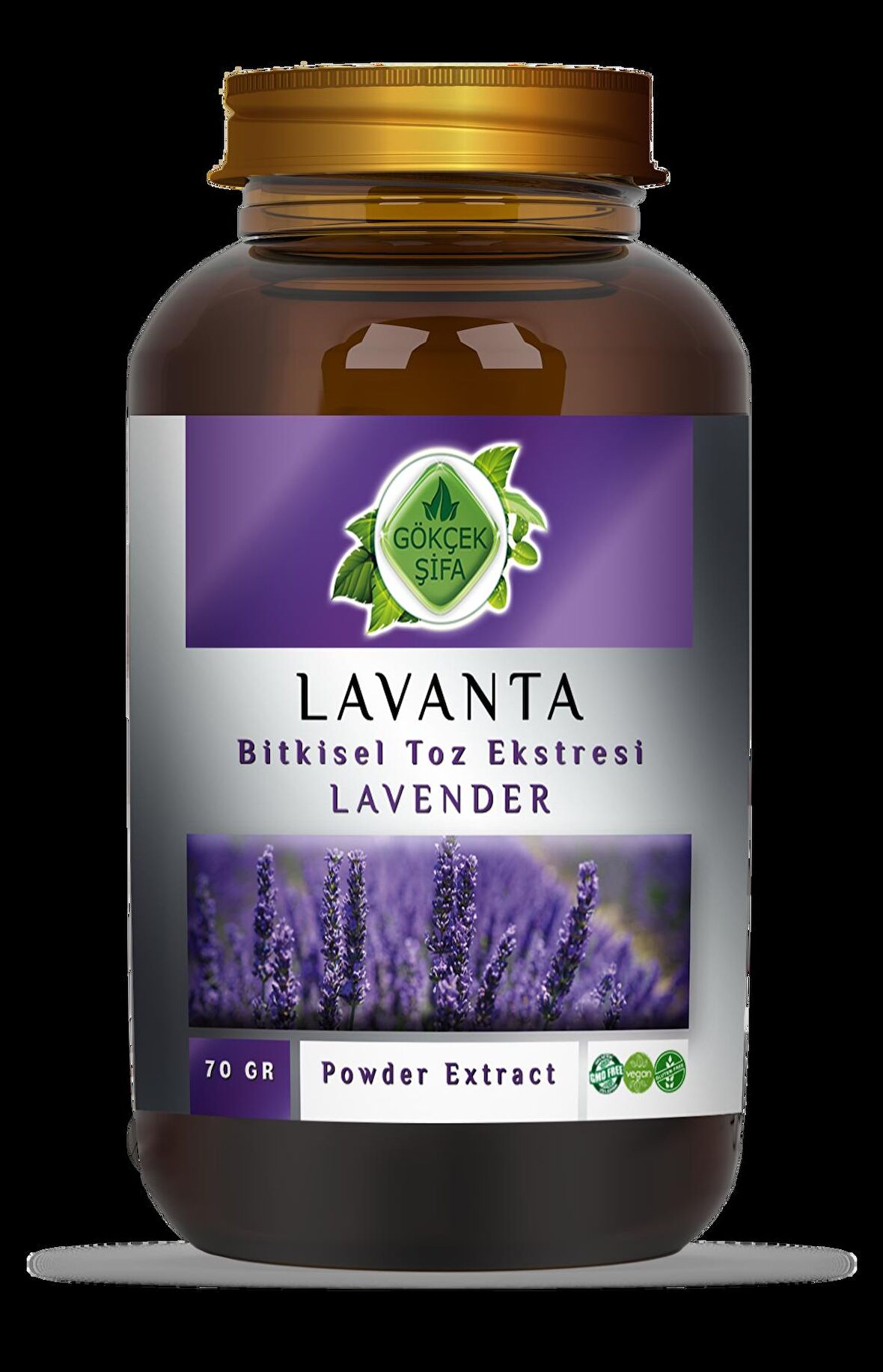 Lavanta Toz Ekstresi 70 Gr Cam Kavanoz