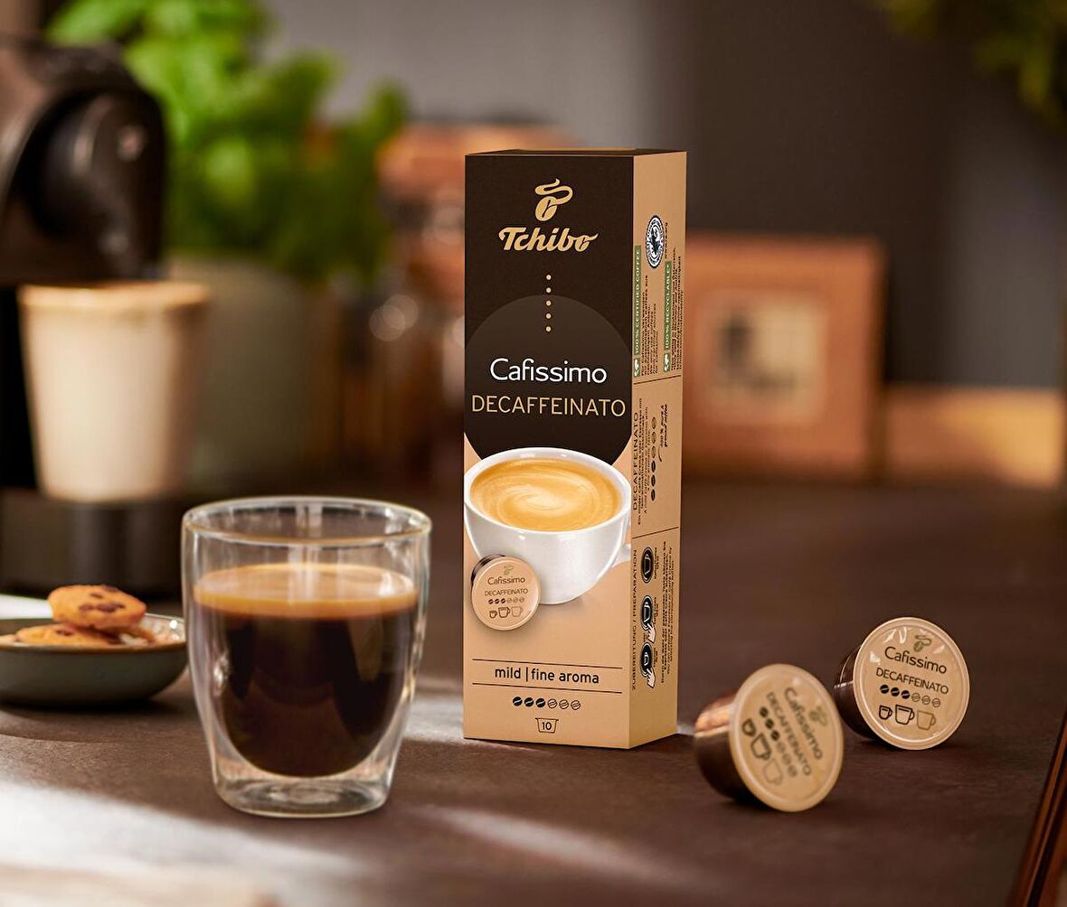 Tchibo Caffe Crema Decaffeinato 10'lu Kapsül Kahve