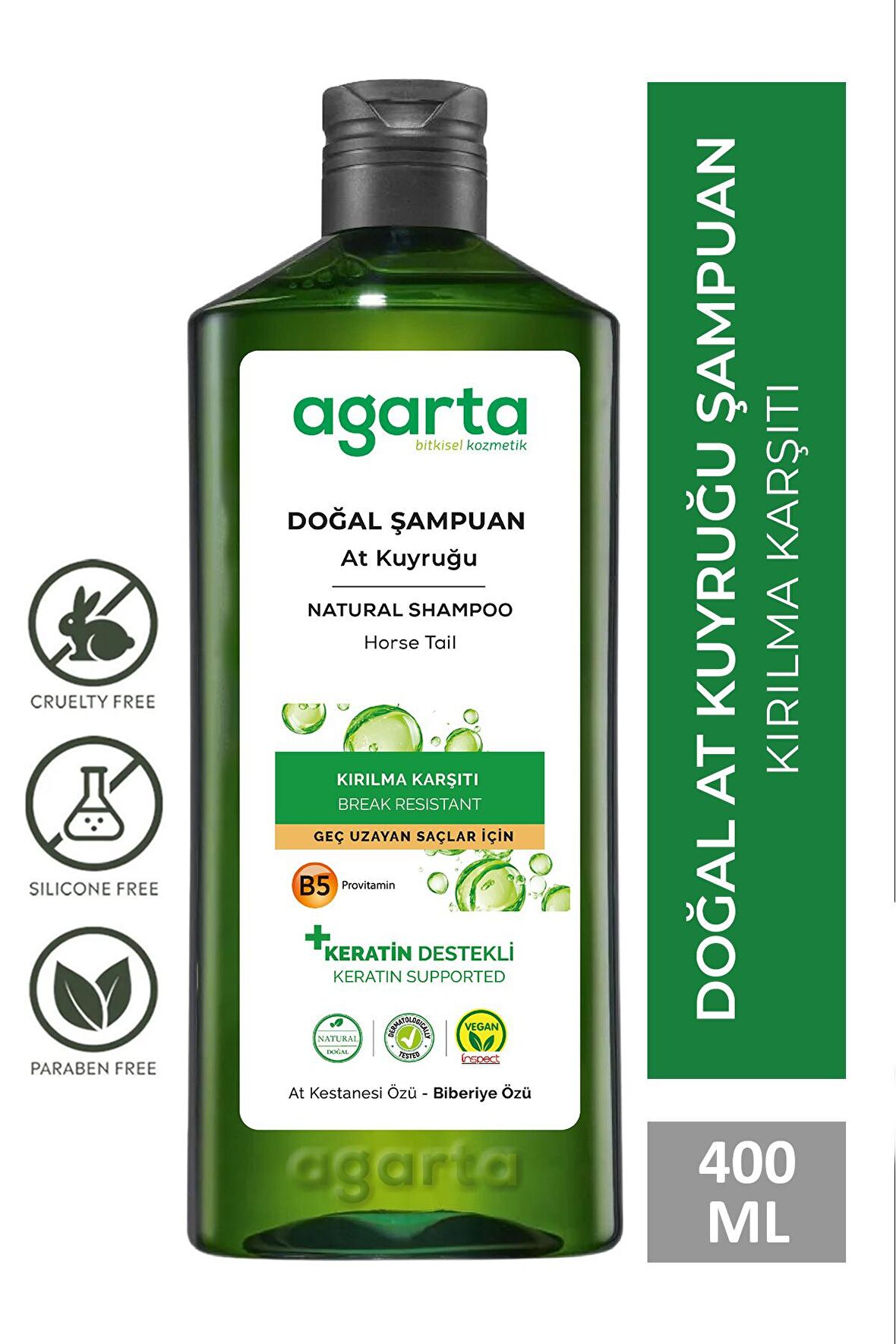 Agarta At Kuyruğu Şampuanı 400 Ml 