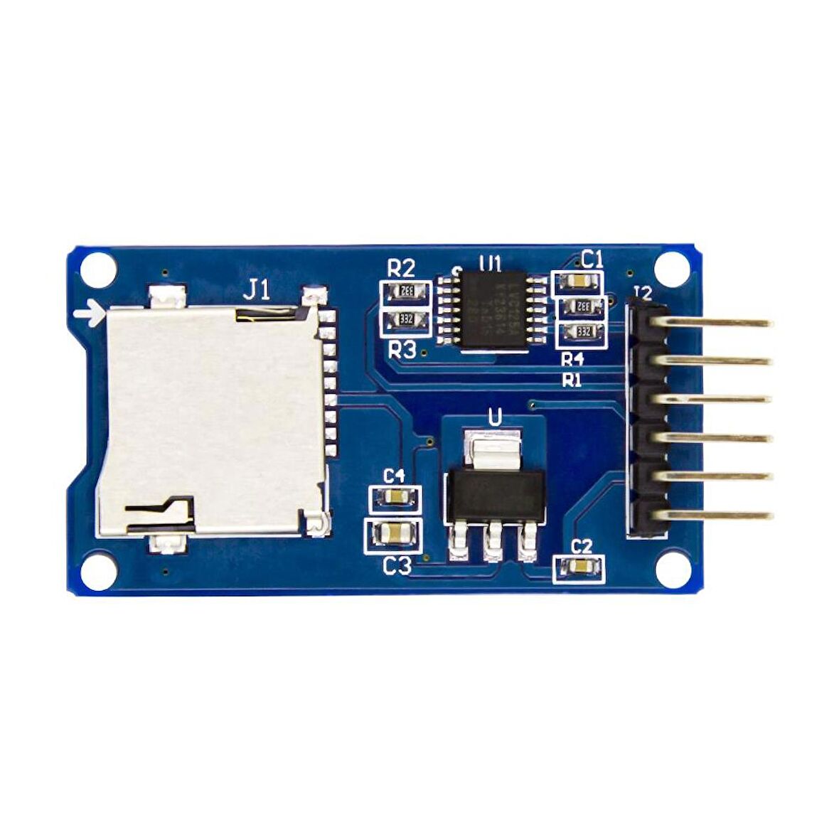 Micro SD Kart SPI Haberleşmeli Yazma Okuma Modülü