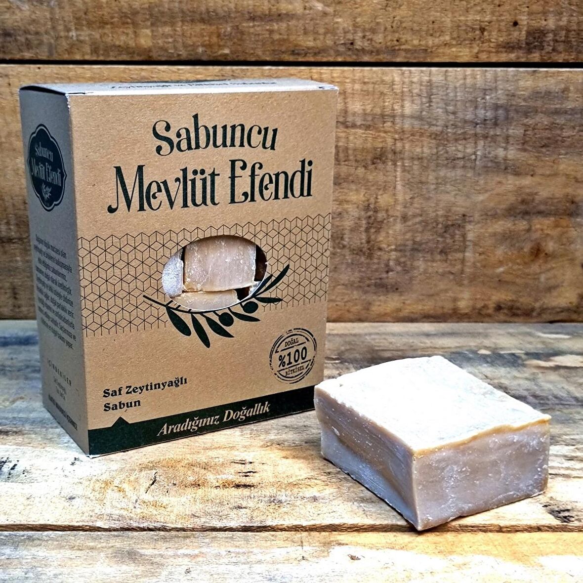 Sabuncu Mevlüt Efendi Saf Zeytinyağlı Sabun 1 Kg (6 Adet)