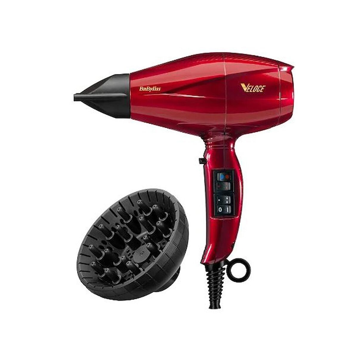 Babyliss 6750DE Veloce 2200 W AC Motor Sıcak ve Soğuk Saç Kurutma Makinesi