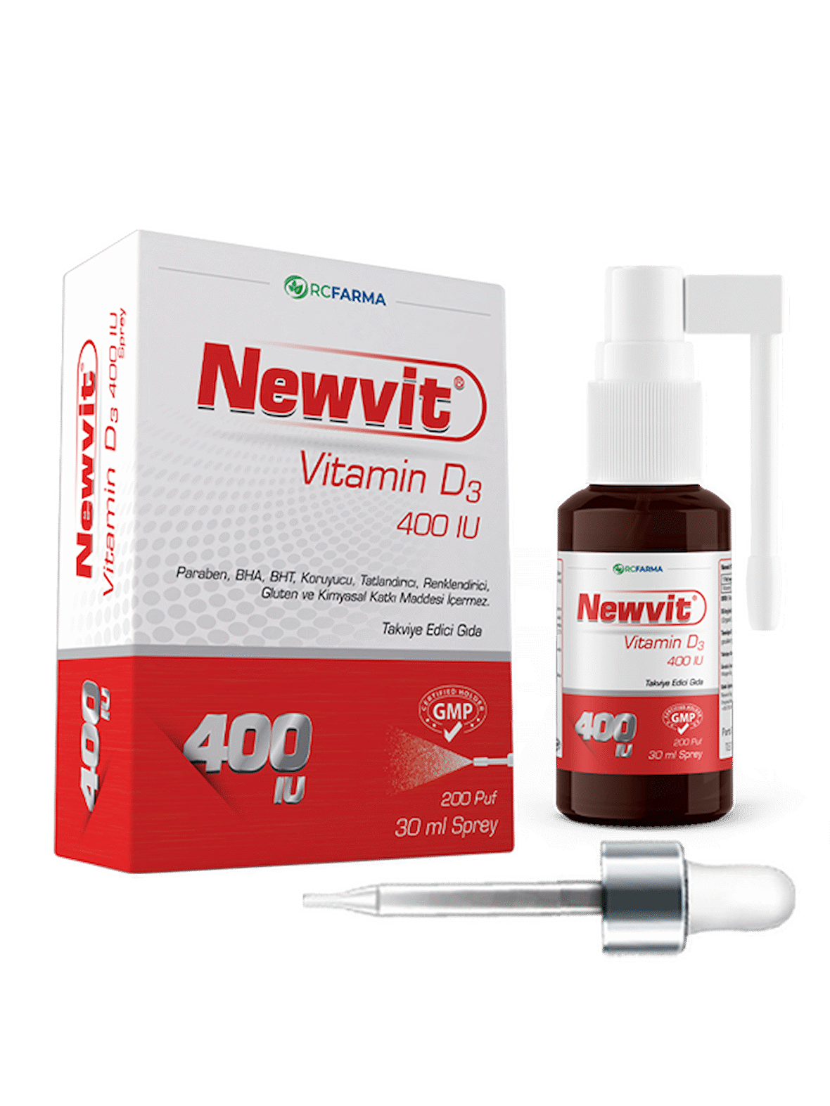 Newvit Vitamin D3 400 IU 30 ml