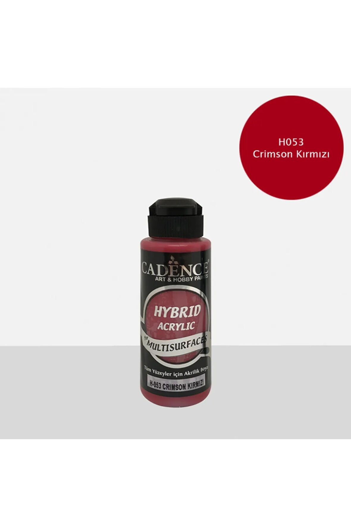 Cadence Hybrıd Akr. Multısurfaces H-053 Crımson Kırmızı 120ml