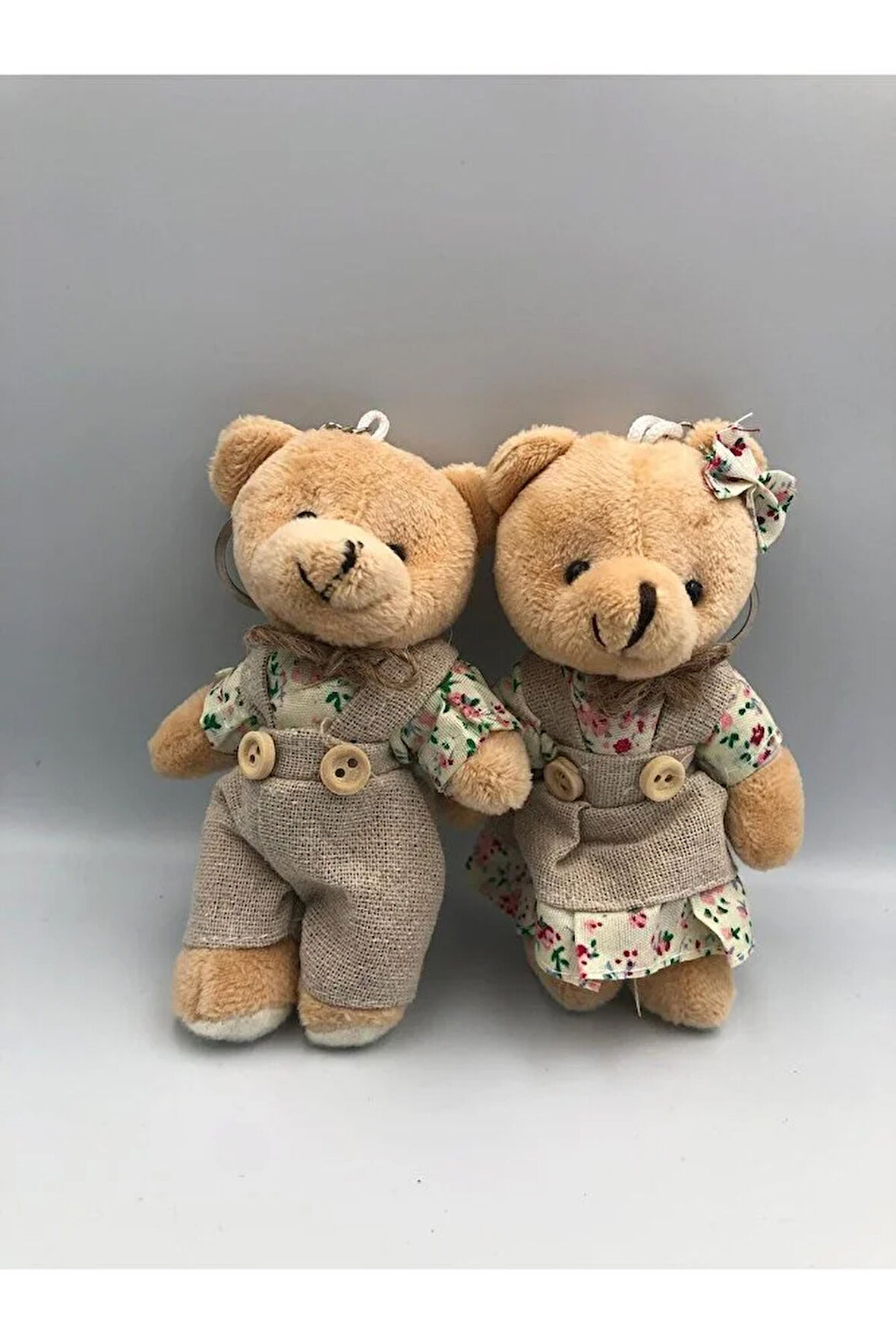 13 cm Peluş Oyuncak Ayıcık Kız - Erkek Çocuk ve Yetişkinlere Uygun Hediye