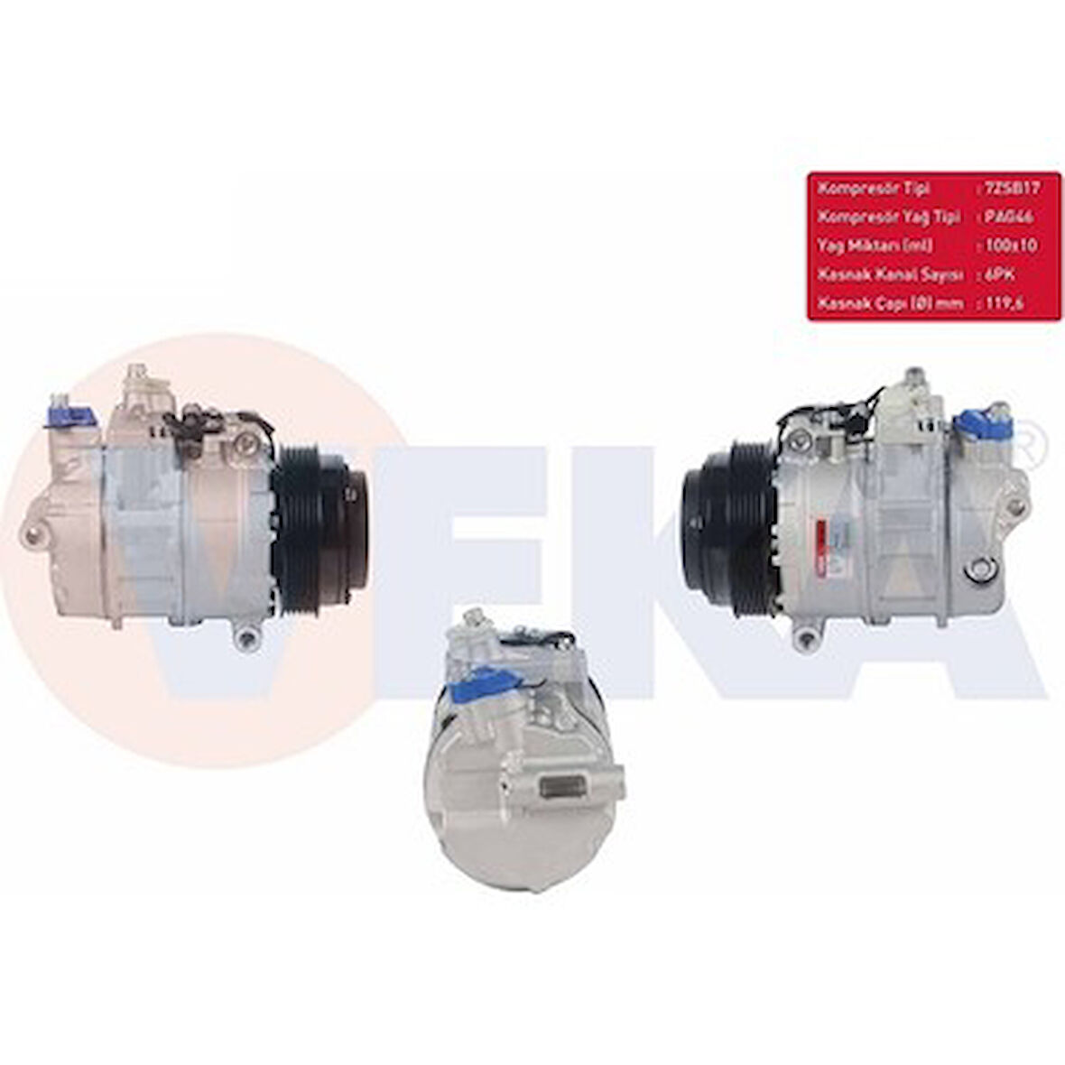 KLIMA KOMPRESORU C-SERİSİ 93-00 E200 95-02 S300 91