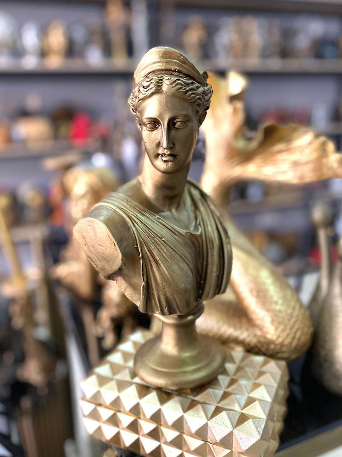 Diana Büst Büyük Boy Heykel