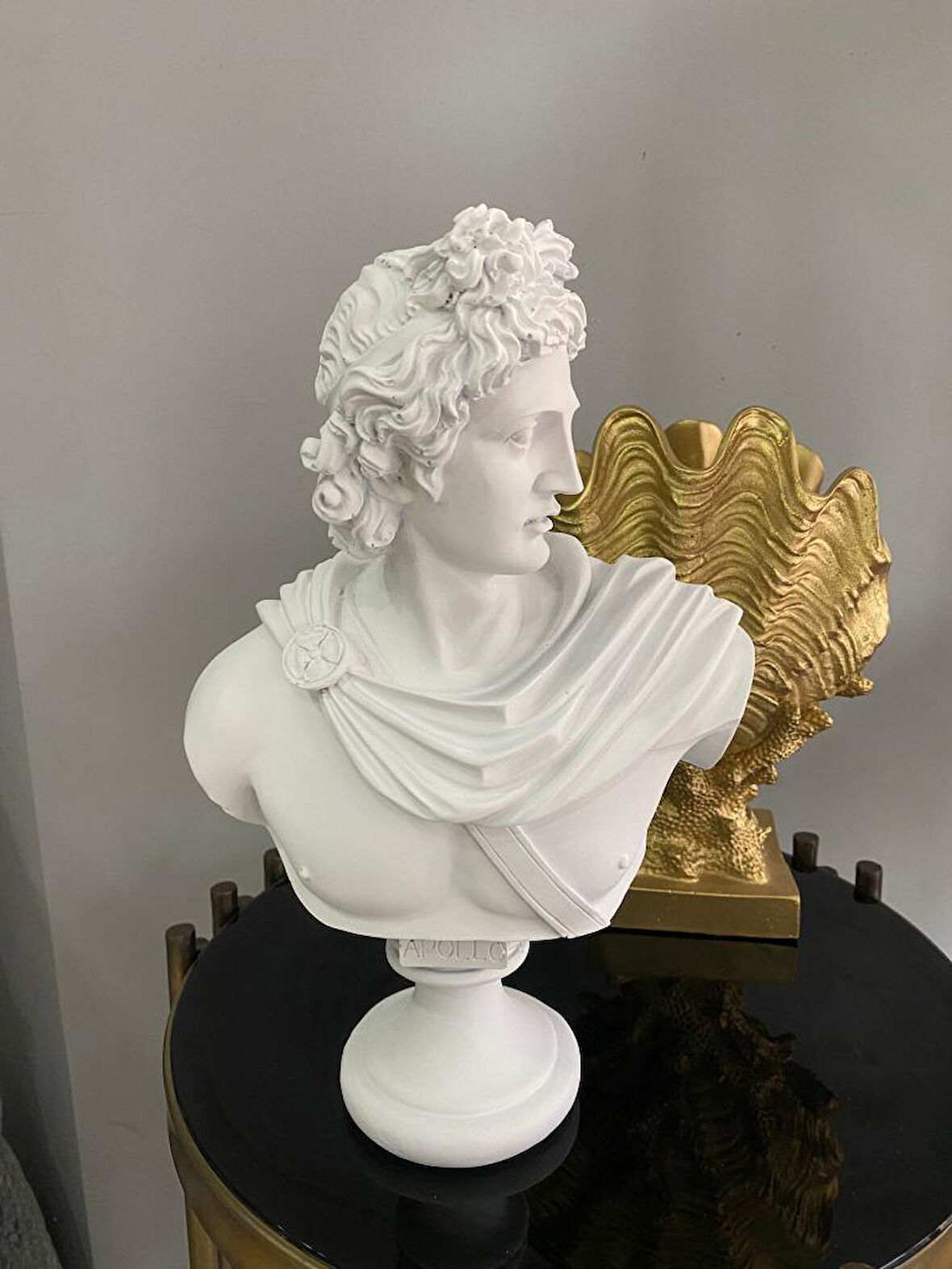 Apollont Büst Heykel Biblo