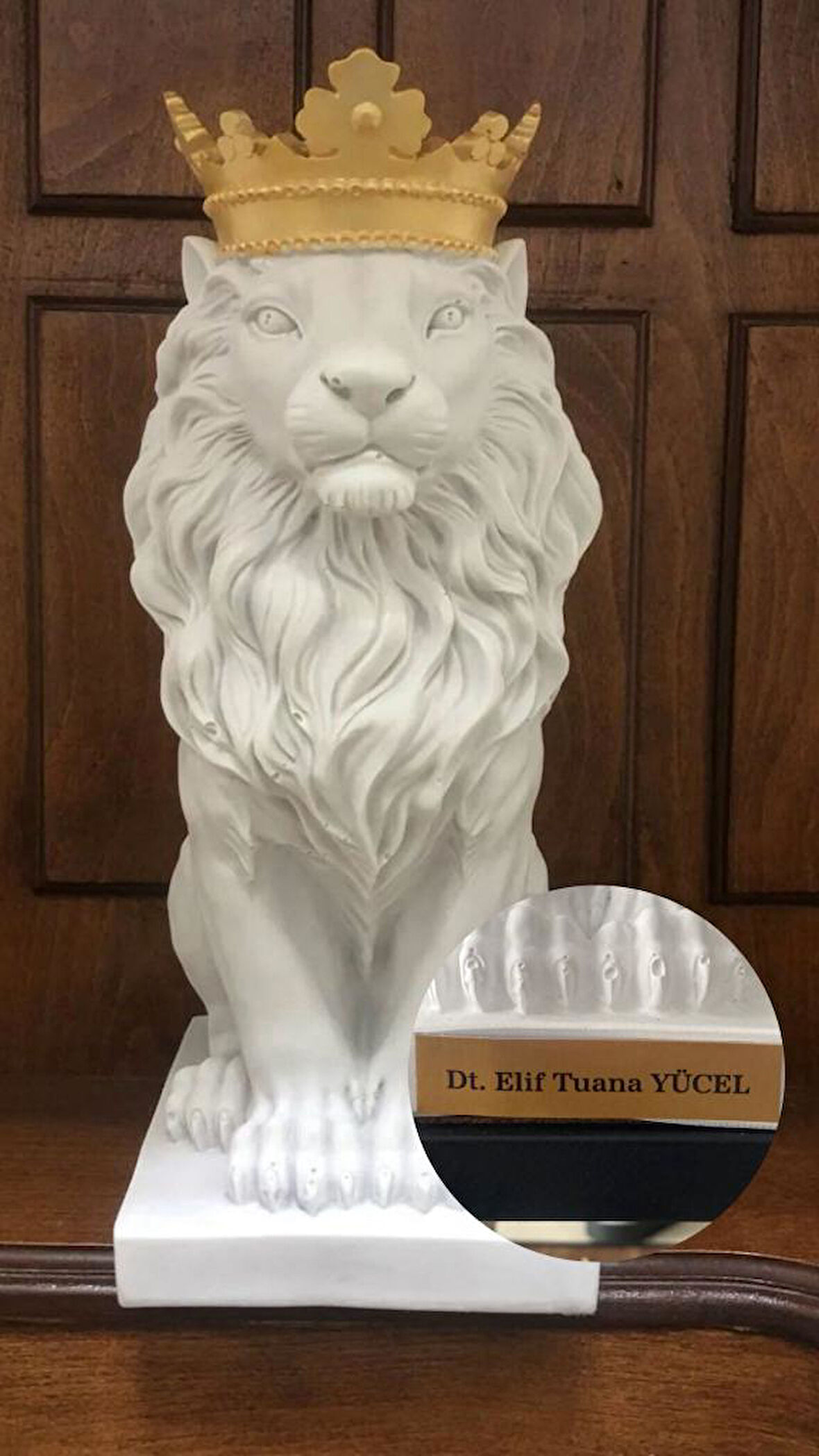 Aslan Kral Biblo Kişye Özel, İsim Veya Marka Yazılır