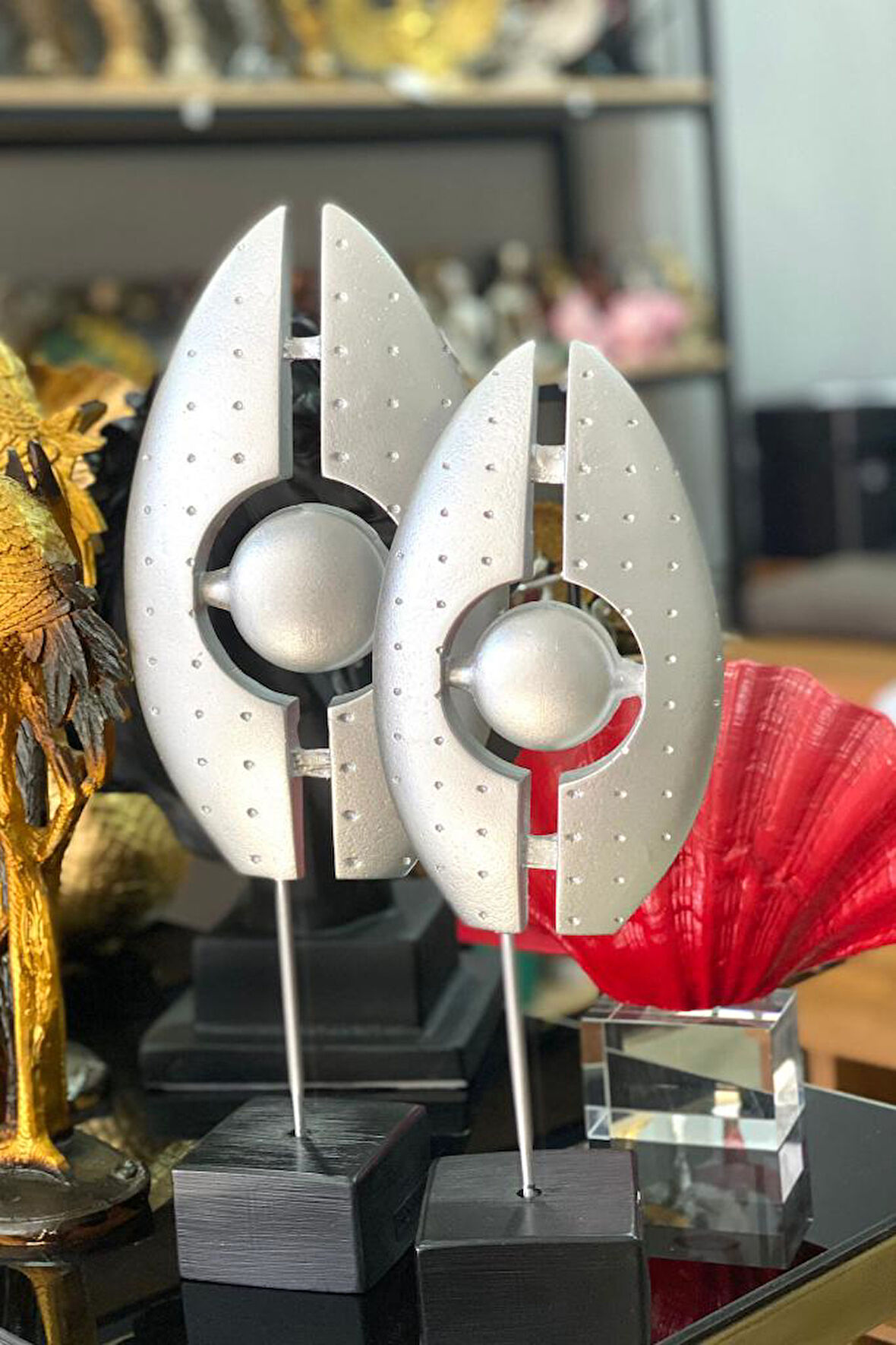 2 Li Göz Biblo Heykel Özel Tasarım Obje