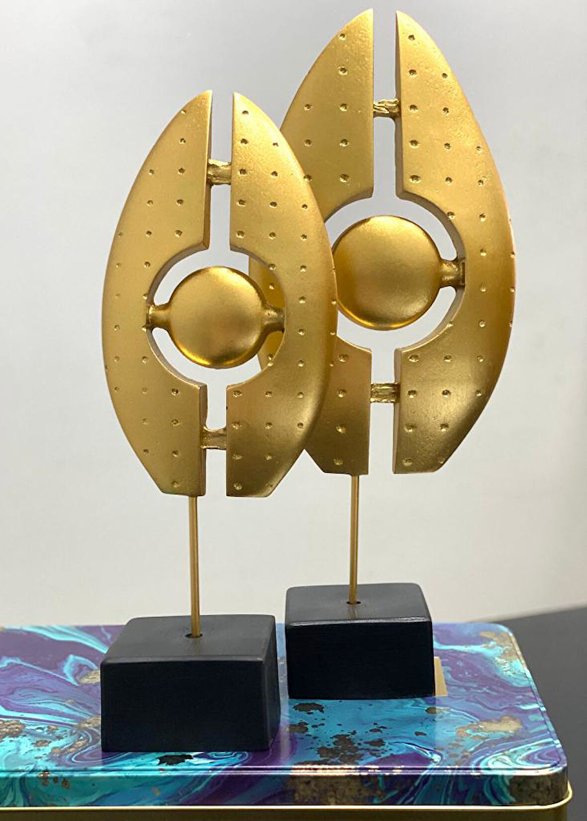 2 Li Göz Biblo Heykel Özel Tasarım Obje