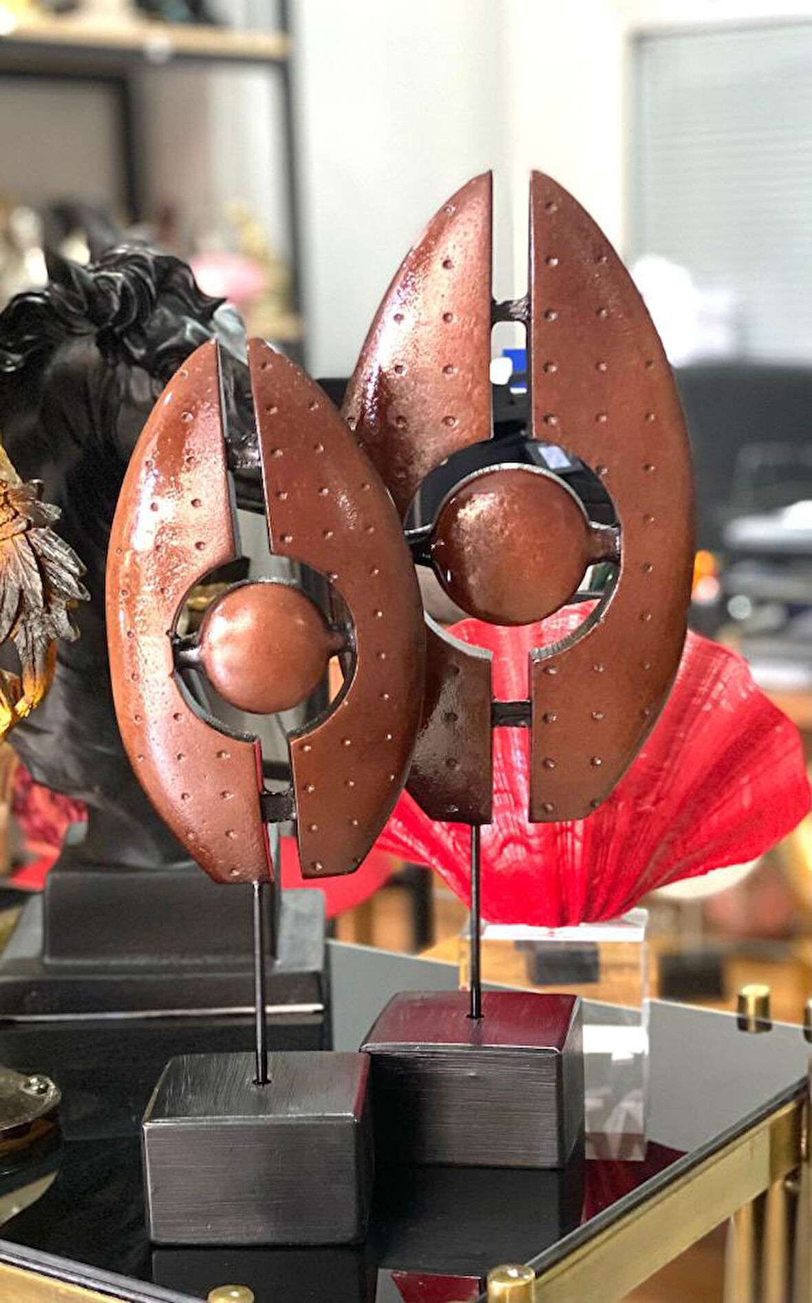 2 Li Göz Biblo Heykel Özel Tasarım Obje