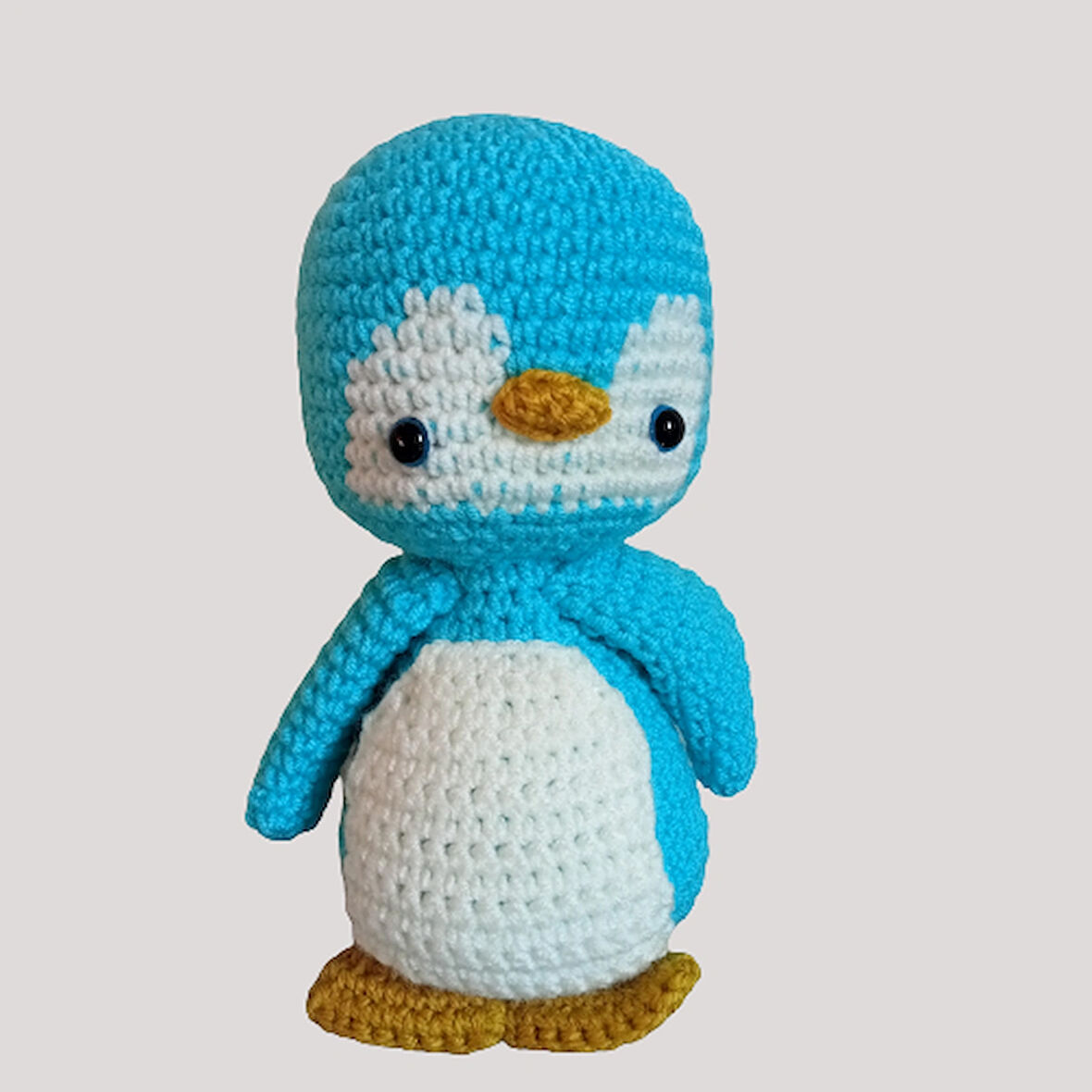 MAVİ PENGUEN AMİGURUMİ OYUNCAK
