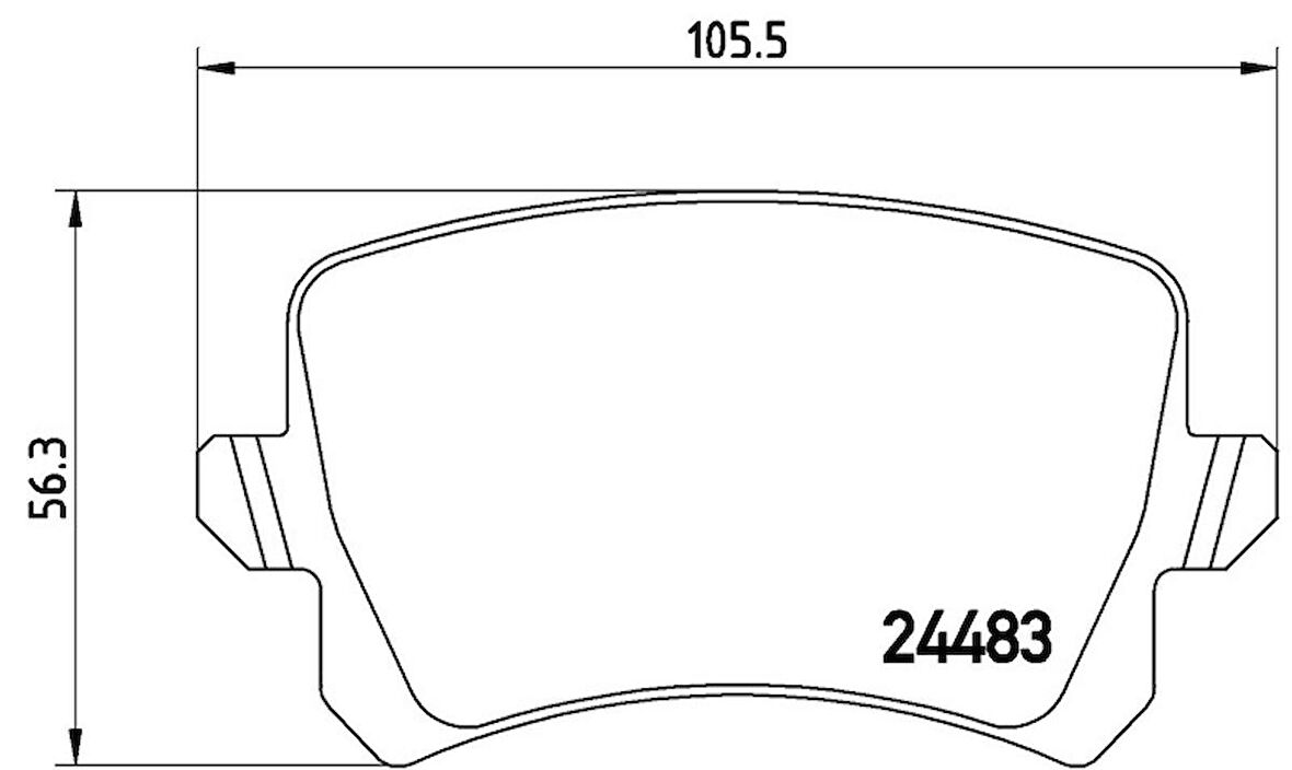 BALATA AUDİ Q3 (11-) SEAT ALHAMBRA (10-) SKODA SUPERB (09-15) VW PASSAT CC (11-16) GOLF V-VI (03-08)(08-13) PASSAT (05-10)(10-14)(14-) SHARAN (10-) TİGUAN (07-18) SCİROCCO (08-) PHAETON (10-) TOURAN (10-) - ARKA