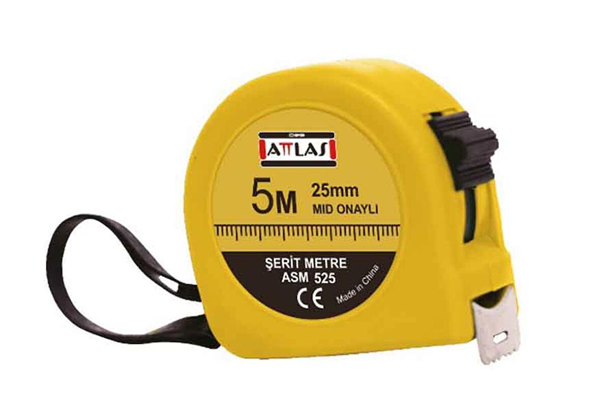 Attlas Asm 525 Şerit Metre 5mx25mm