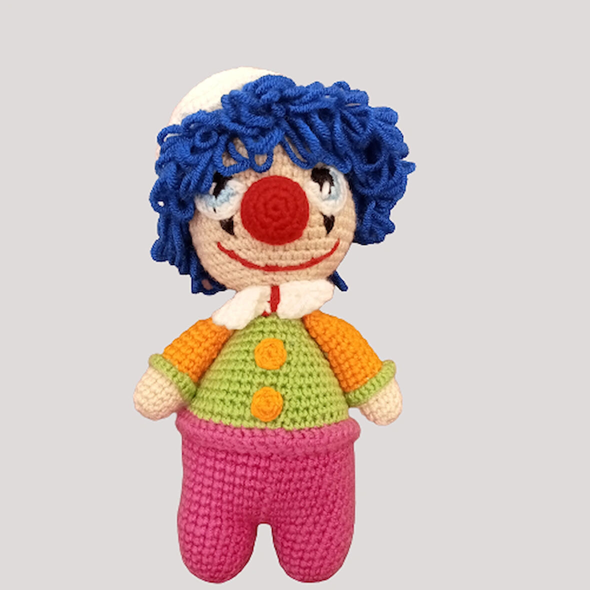HALAYCI PALYAÇO AMİGURUMİ OYUNCAK