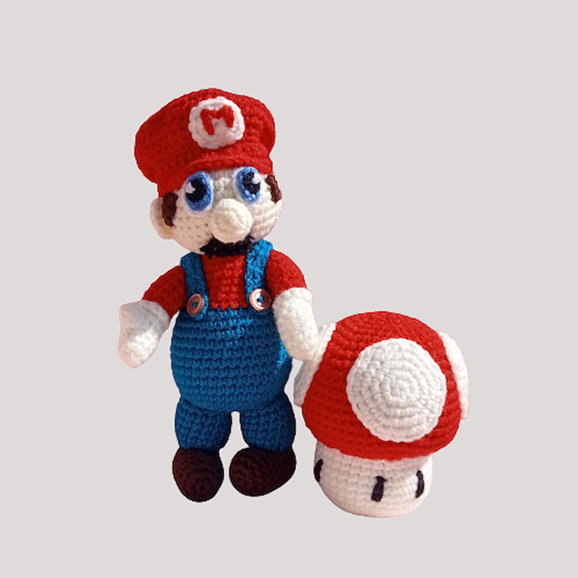 MARİO AMİGURUMİ OYUNCAK